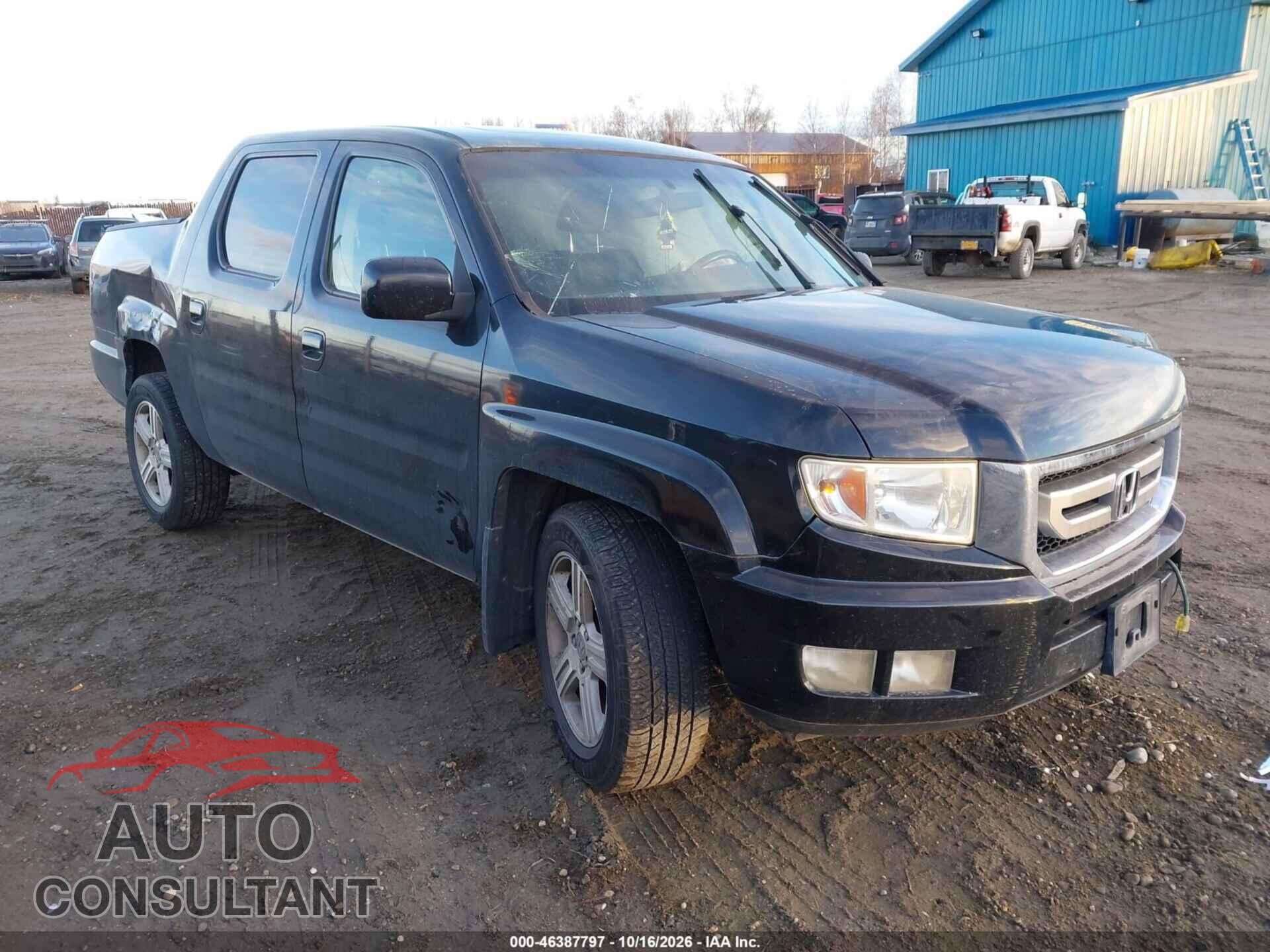 HONDA RIDGELINE 2011 - 5FPYK1F58BB454515