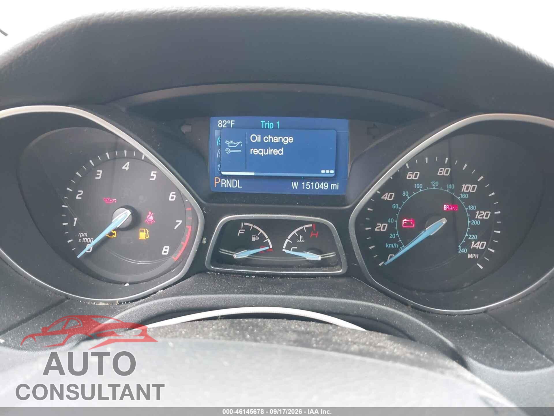 FORD FOCUS 2014 - 1FADP3K21EL318721