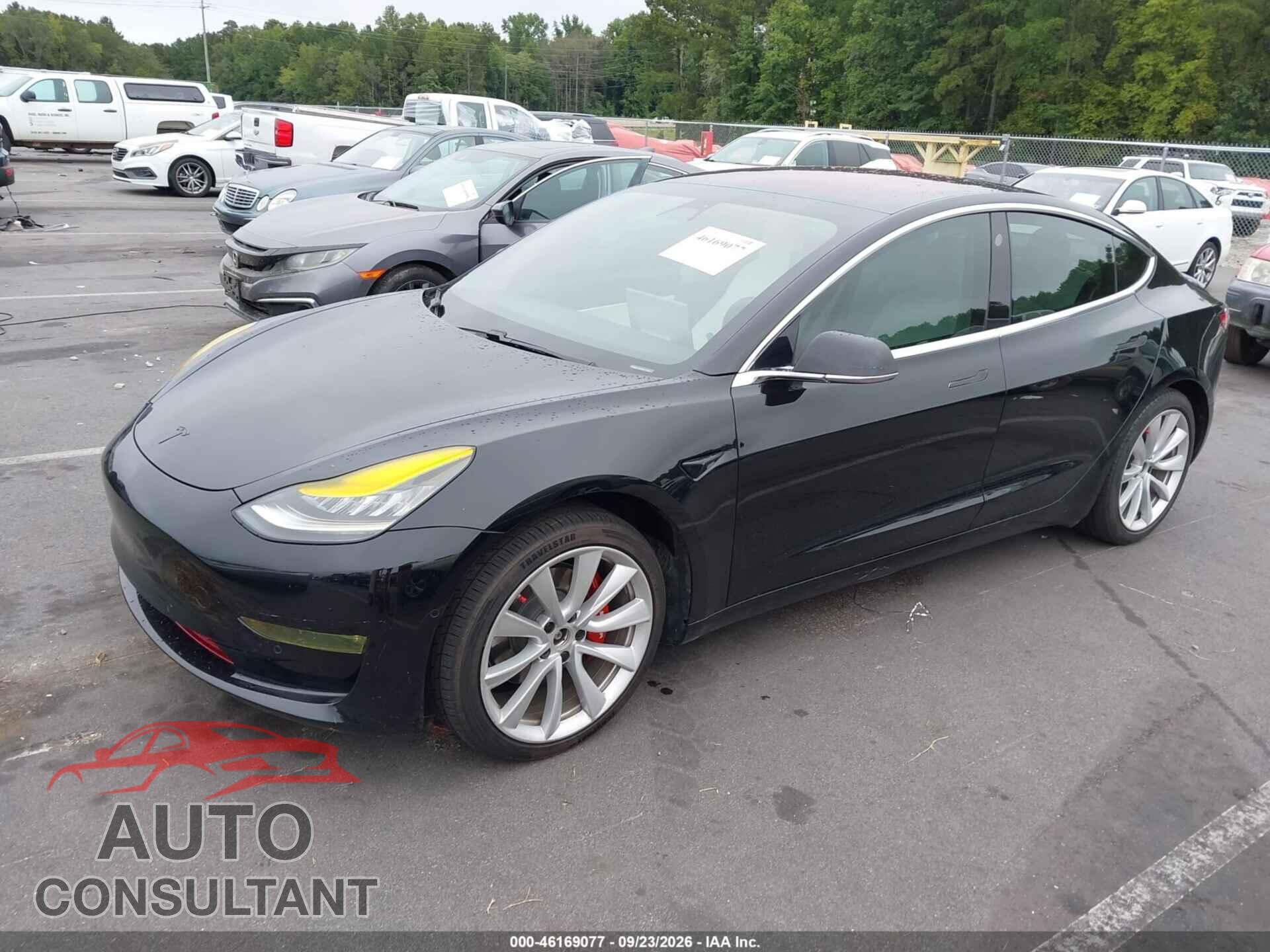 TESLA MODEL 3 2019 - 5YJ3E1EB0KF192443