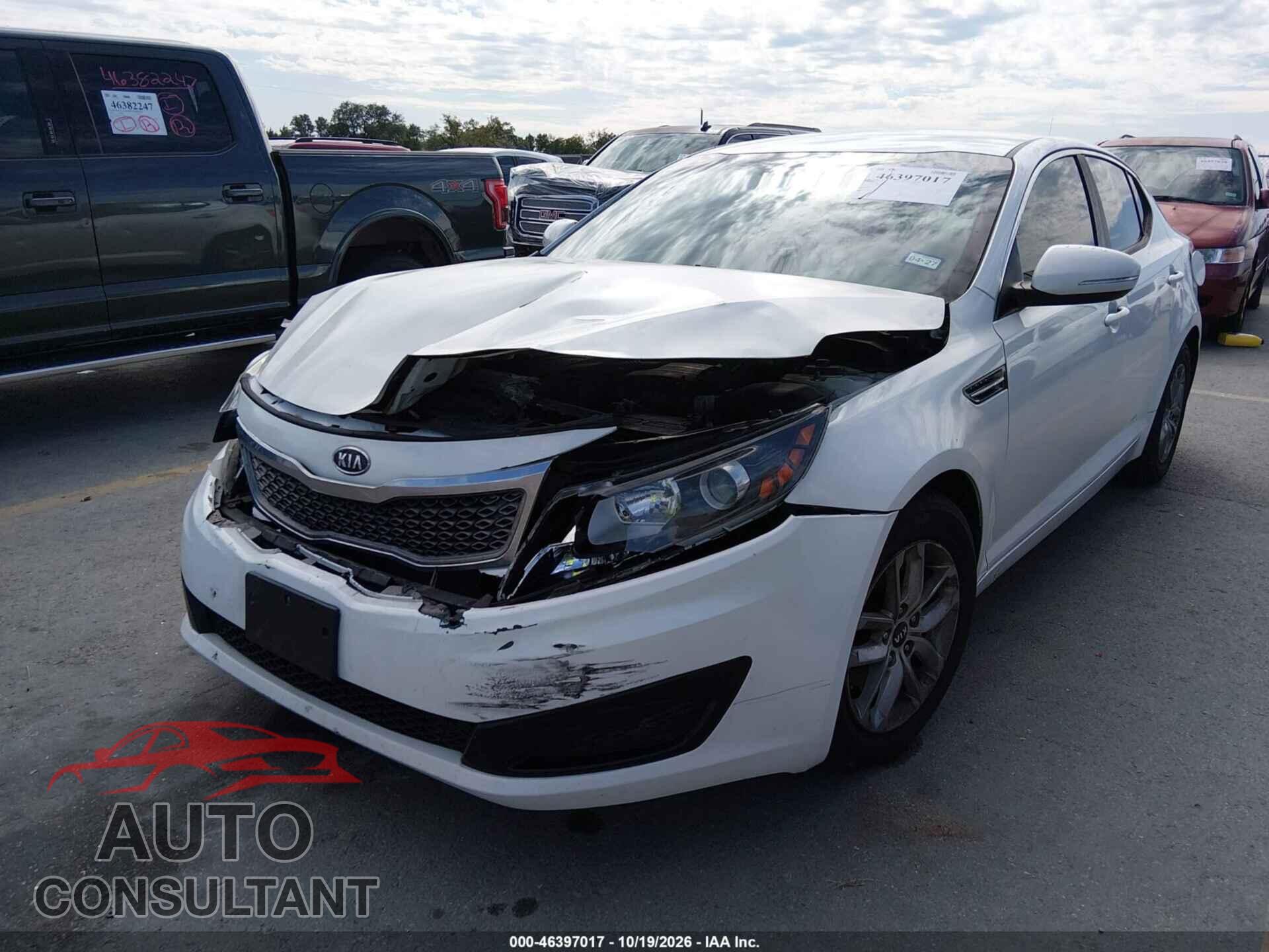 KIA OPTIMA 2011 - KNAGM4A7XB5184677