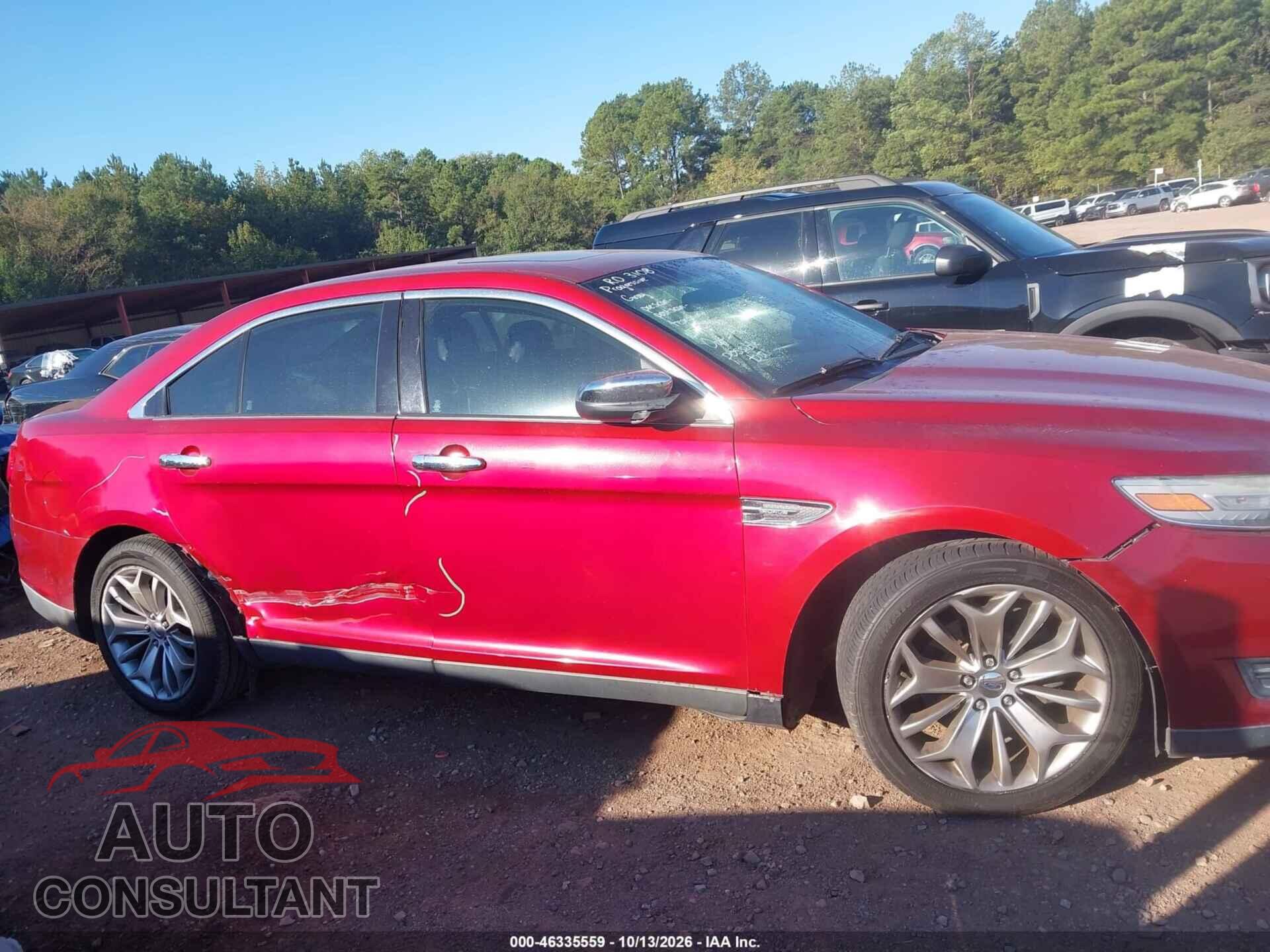 FORD TAURUS 2013 - 1FAHP2F82DG105519