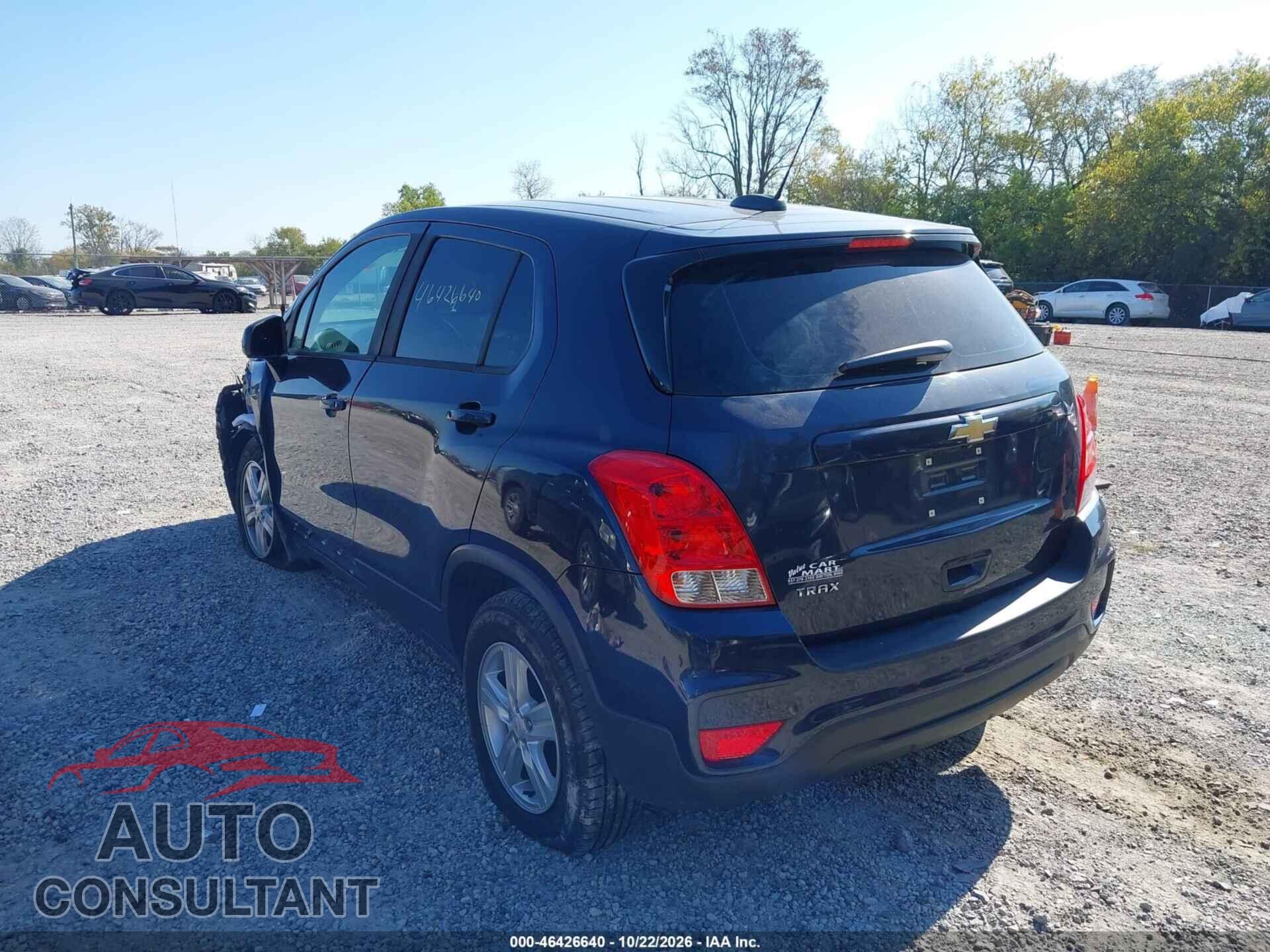 CHEVROLET TRAX 2018 - 3GNCJKSB2JL174894
