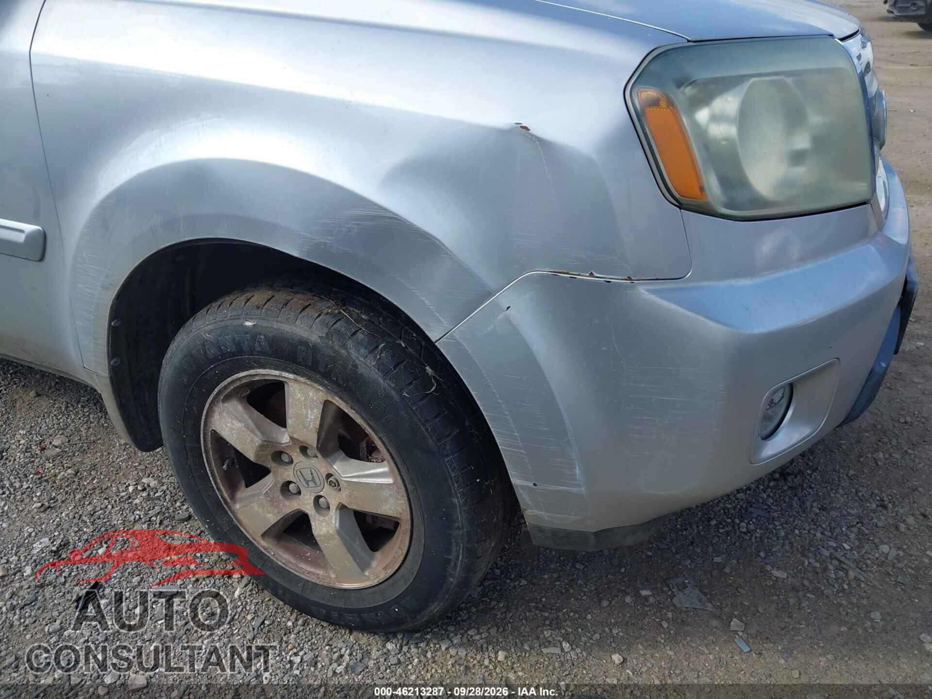 HONDA PILOT 2011 - 5FNYF3H55BB047113