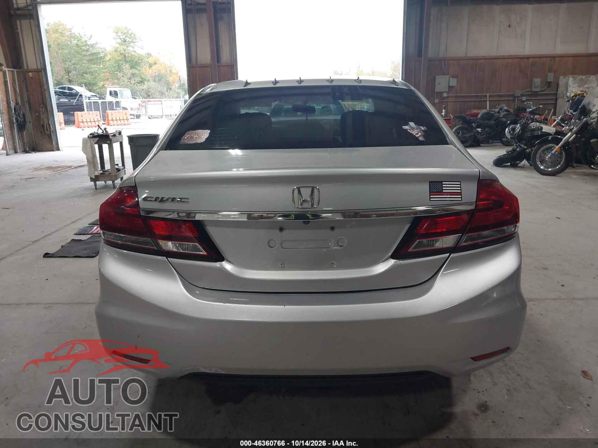 HONDA CIVIC 2014 - 19XFB2F56EE201435