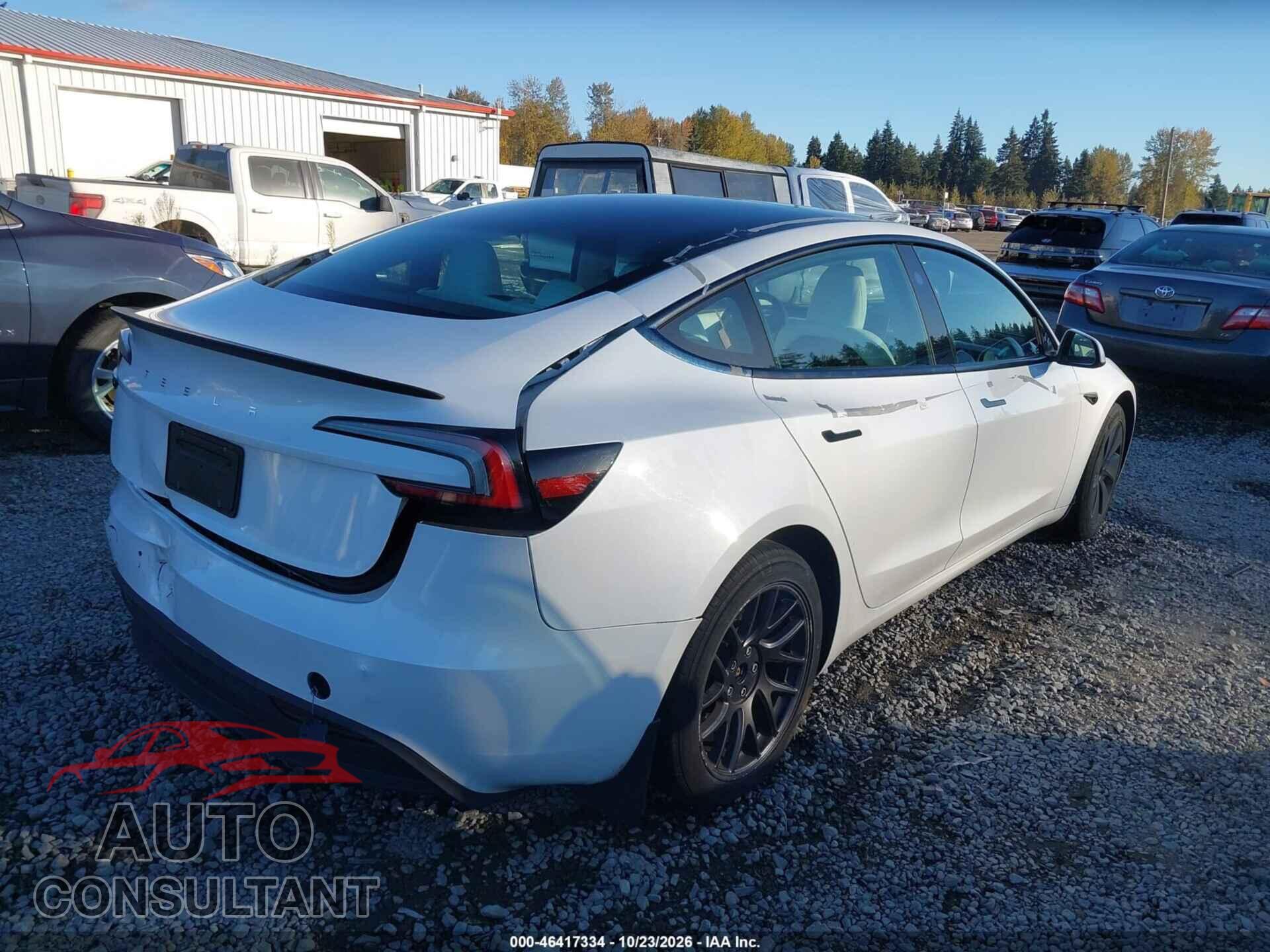 TESLA MODEL 3 2024 - 5YJ3E1EA4RF869317