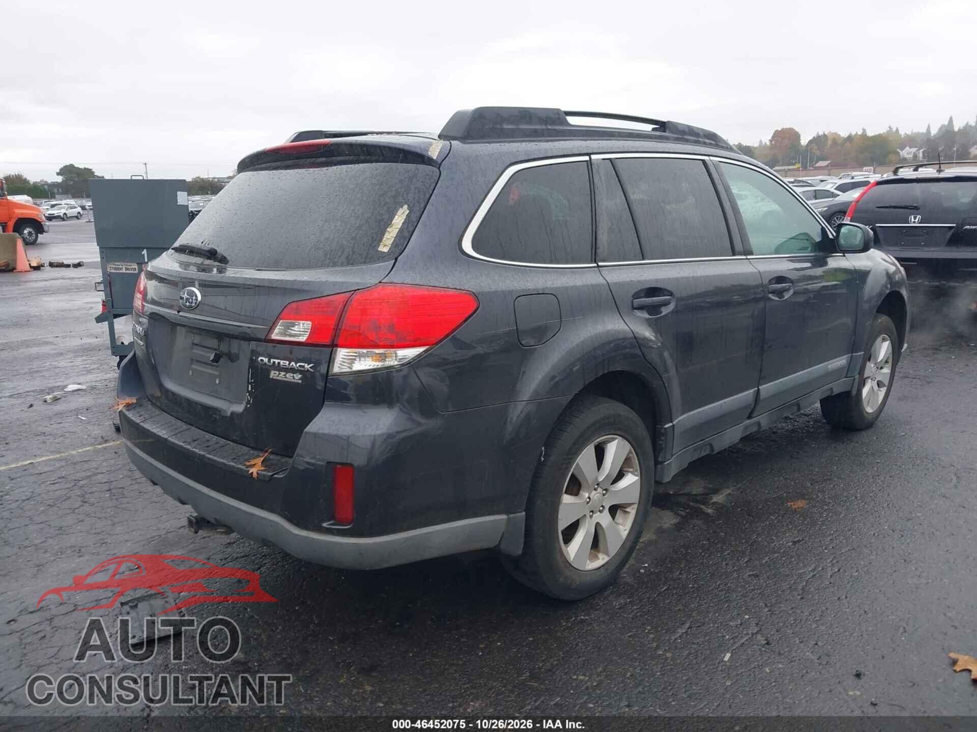 SUBARU OUTBACK 2010 - 4S4BRBGC2A3378164
