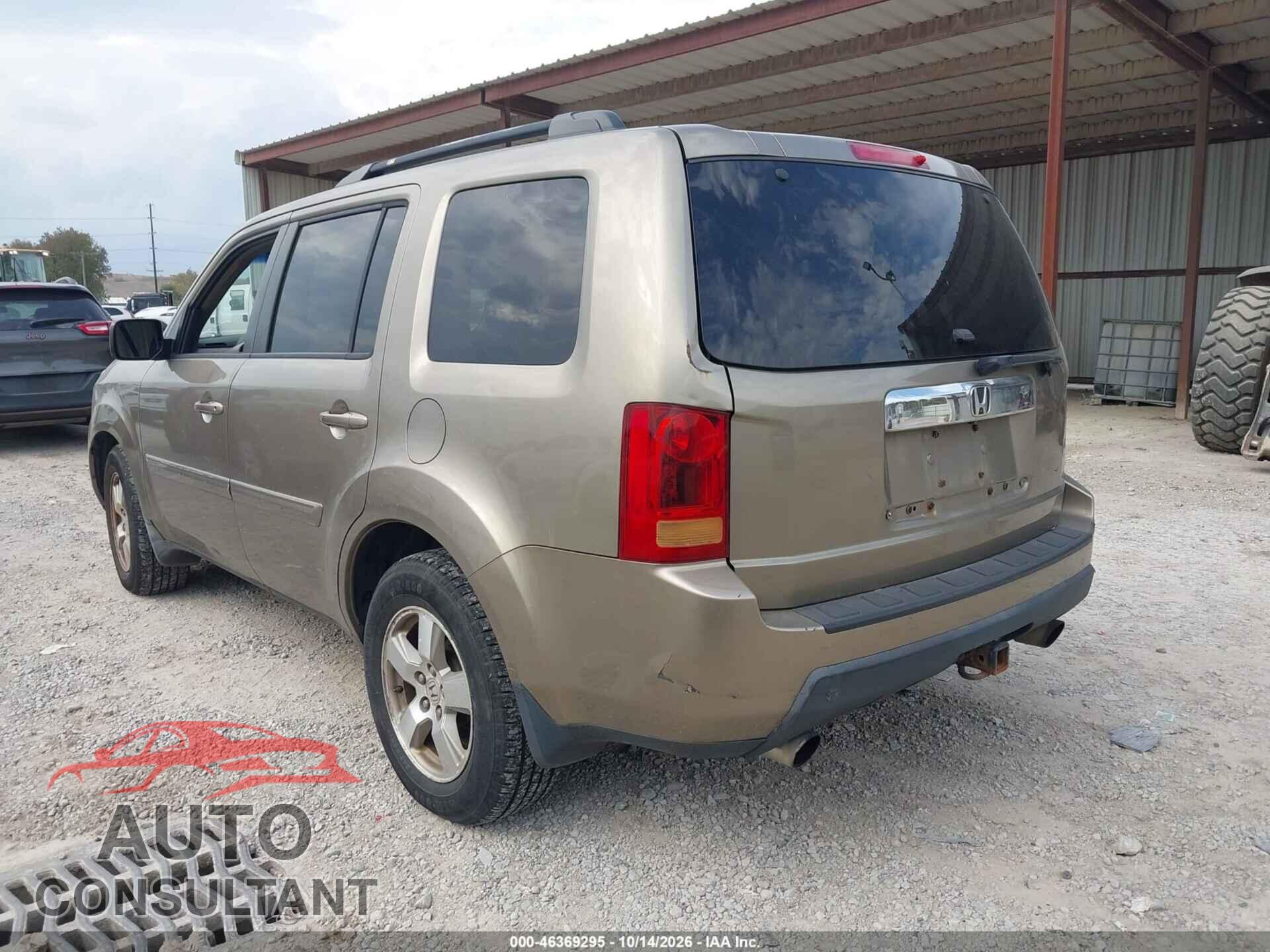 HONDA PILOT 2009 - 5FNYF48579B027770