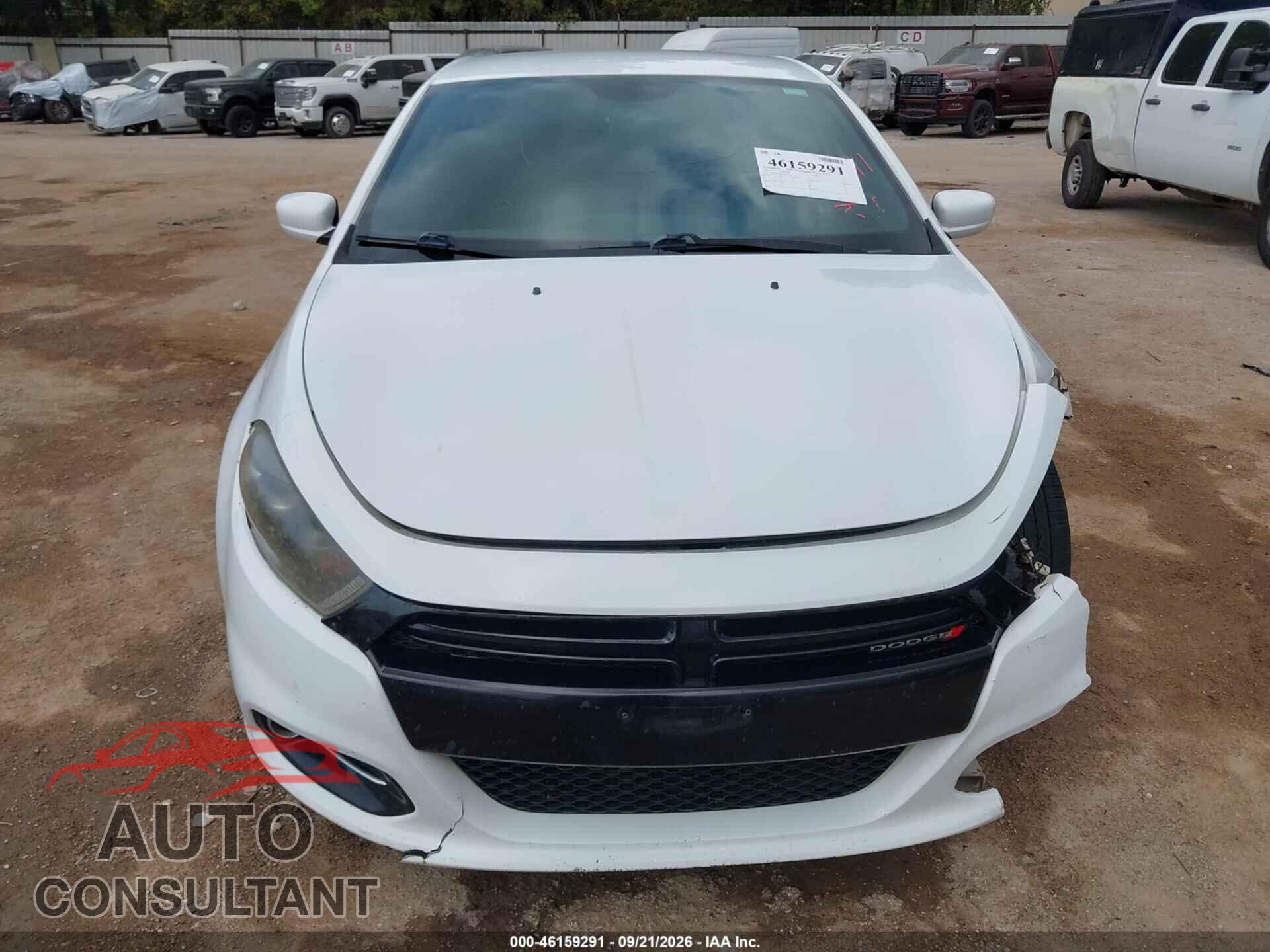 DODGE DART 2014 - 1C3CDFBBXED868255