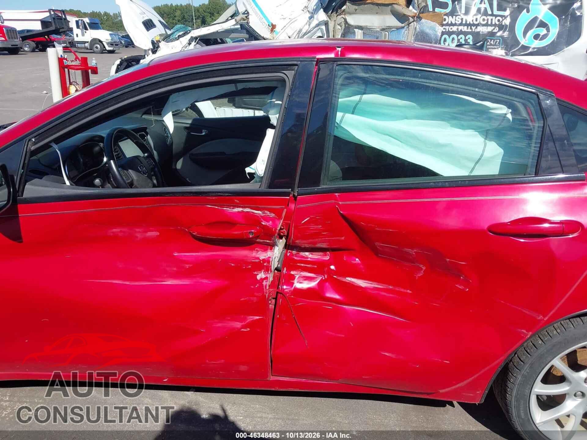 DODGE DART 2013 - 1C3CDFBH4DD699238