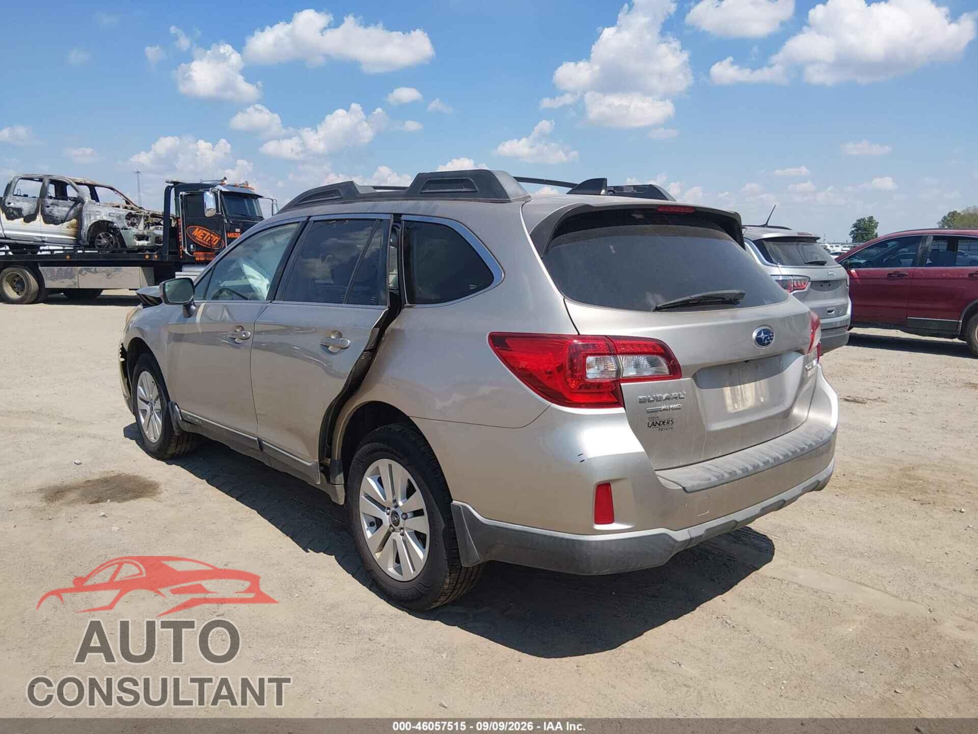 SUBARU OUTBACK 2016 - 4S4BSAEC3G3348603