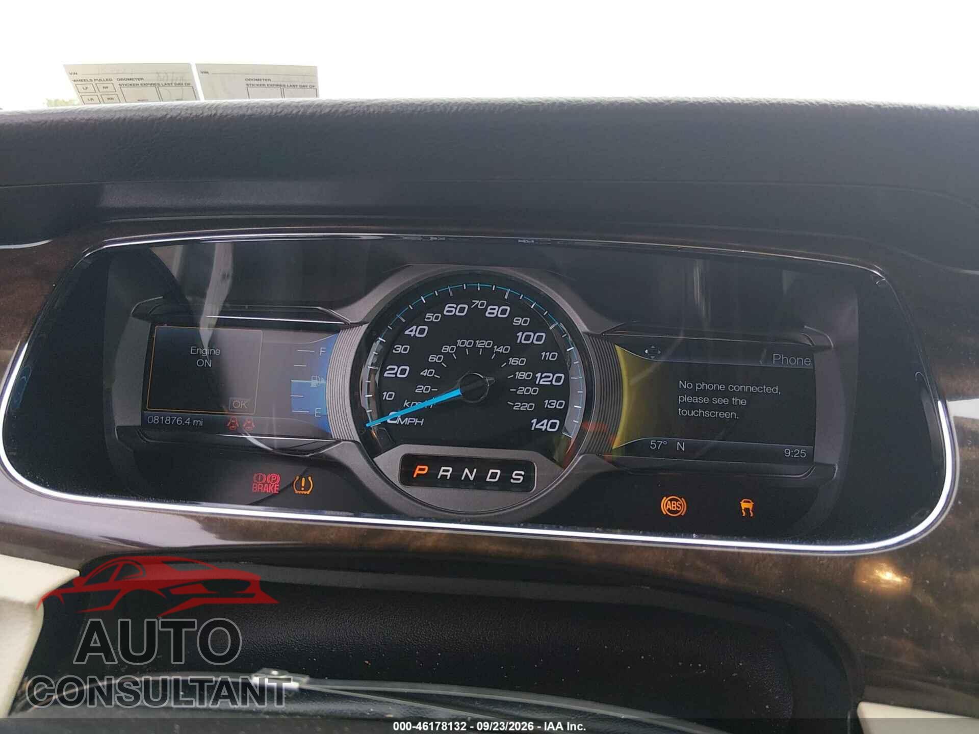 FORD TAURUS 2016 - 1FAHP2F82GG150075