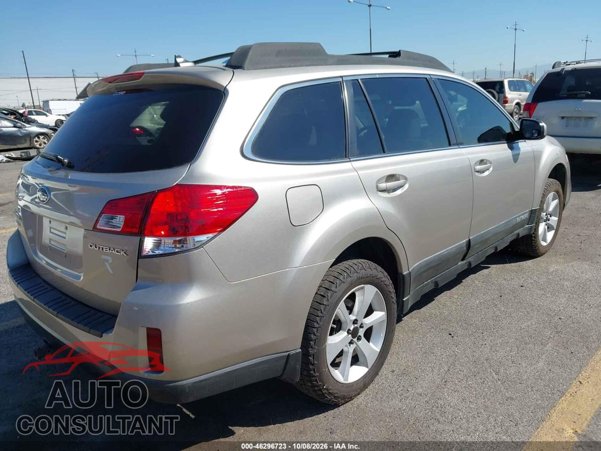 SUBARU OUTBACK 2014 - 4S4BRCDC5E3253482
