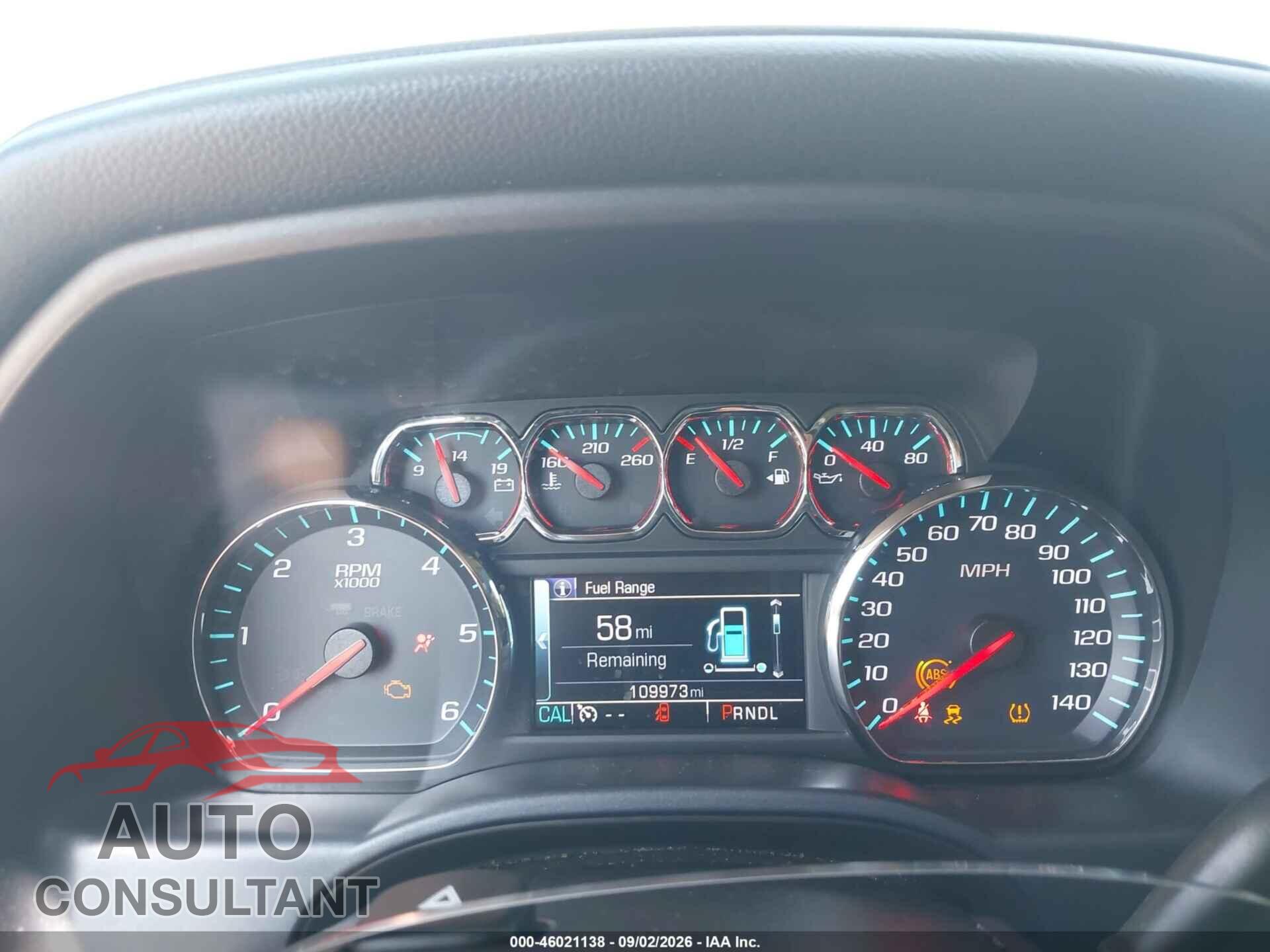 CHEVROLET SILVERADO 1500 2017 - 1GCPCSEC3HF218978