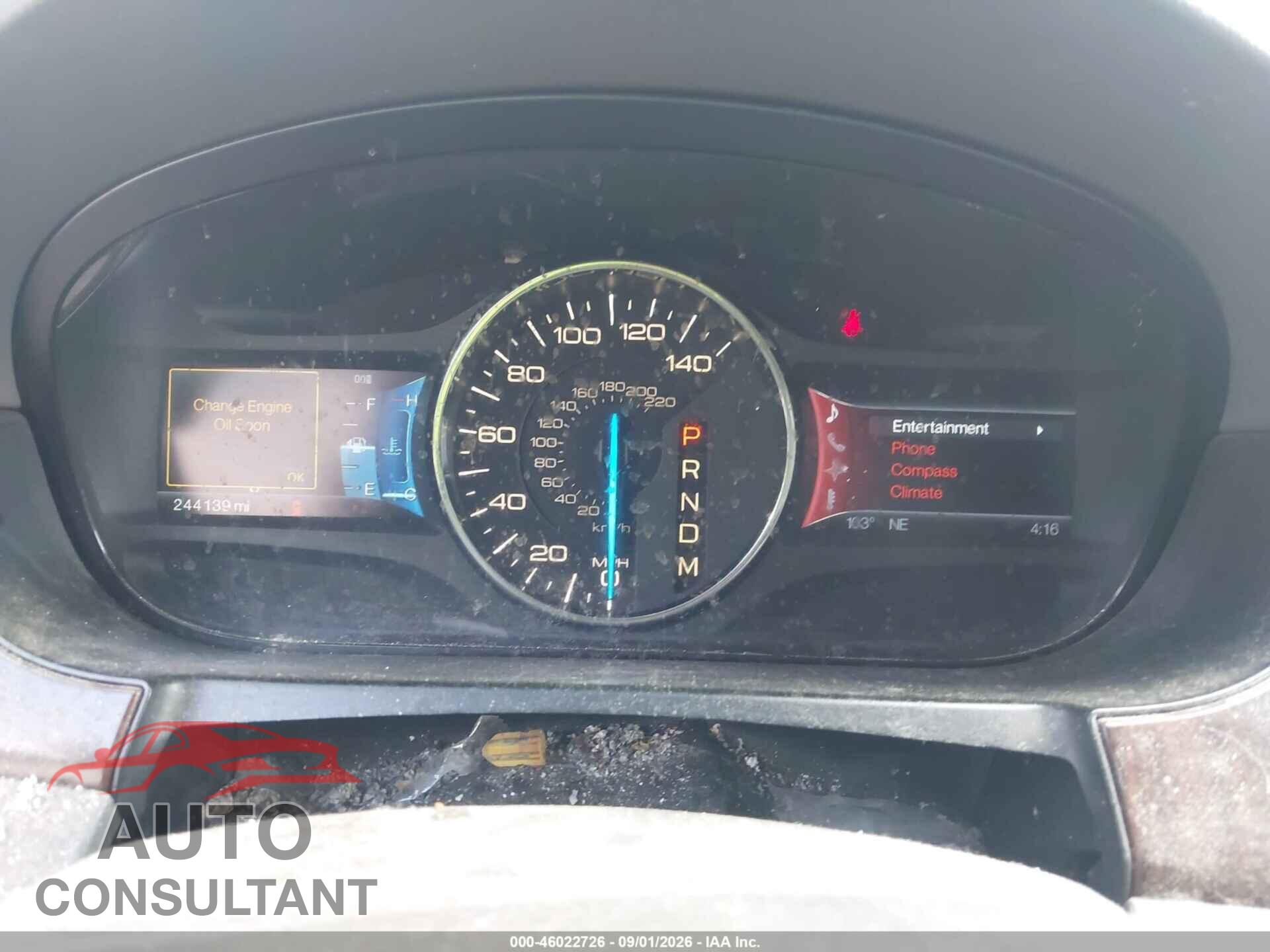 FORD EDGE 2011 - 2FMDK3KC1BBB24473
