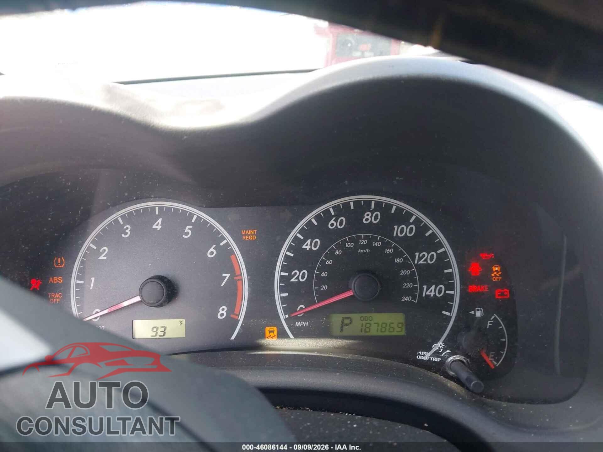 TOYOTA COROLLA 2013 - 5YFBU4EEXDP202882