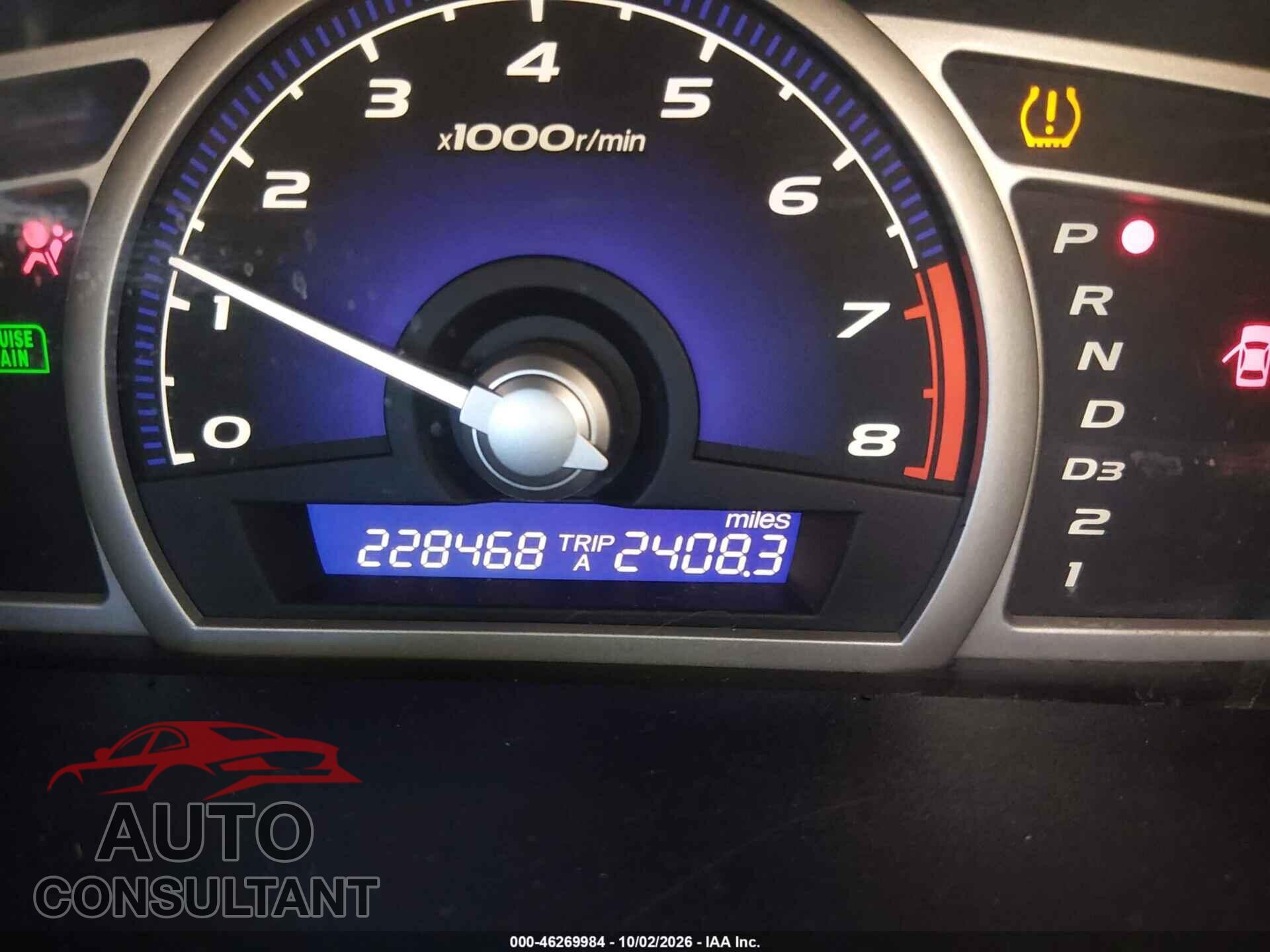 HONDA CIVIC 2010 - 19XFA1F8XAE049404