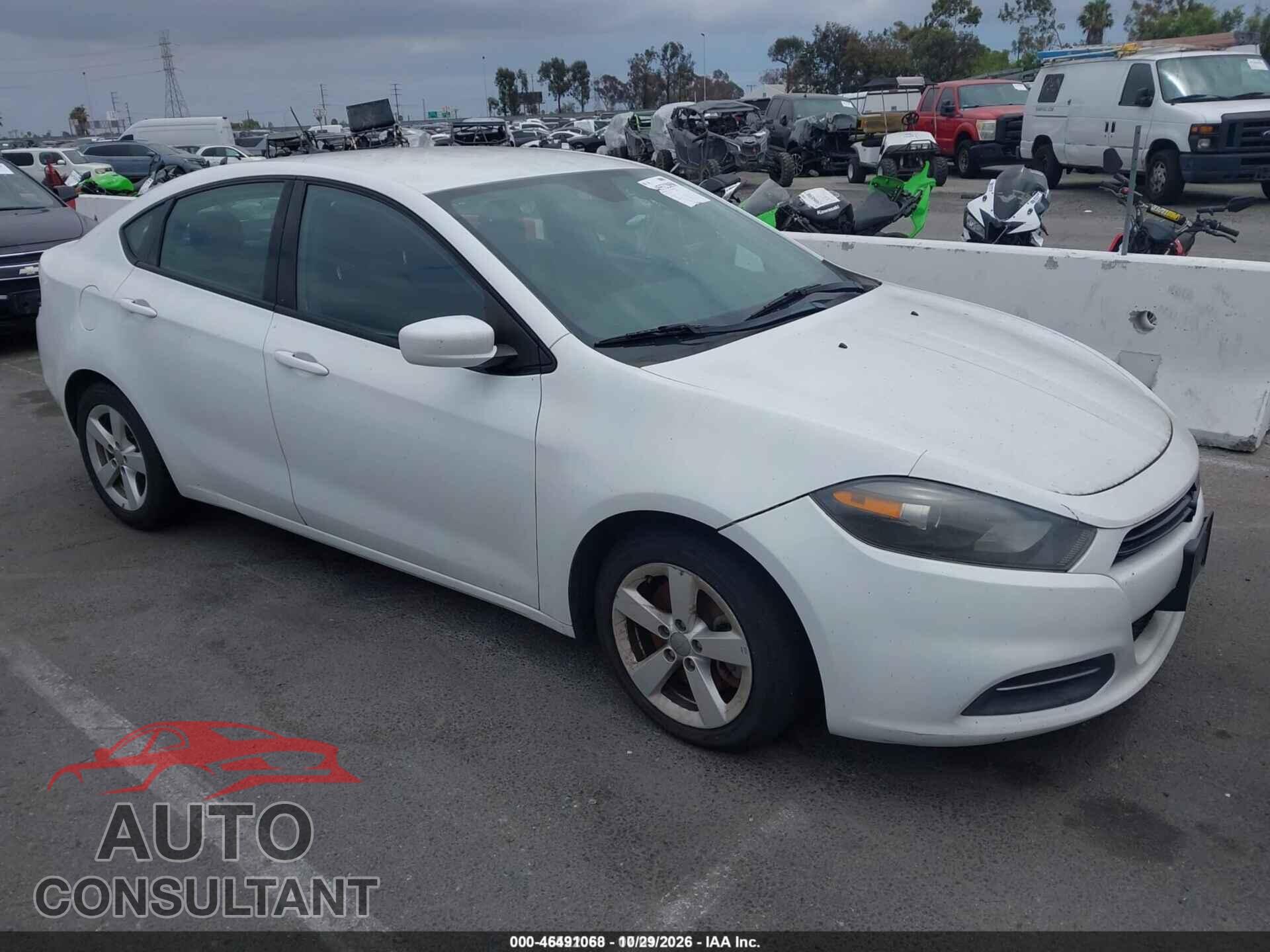 DODGE DART 2016 - 1C3CDFBBXGD689846