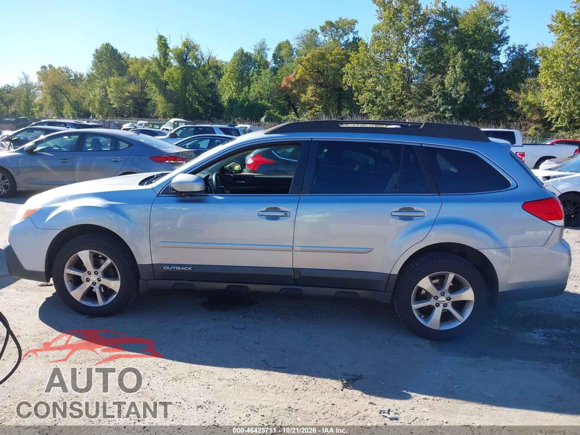 SUBARU OUTBACK 2014 - 4S4BRBLC2E3328585