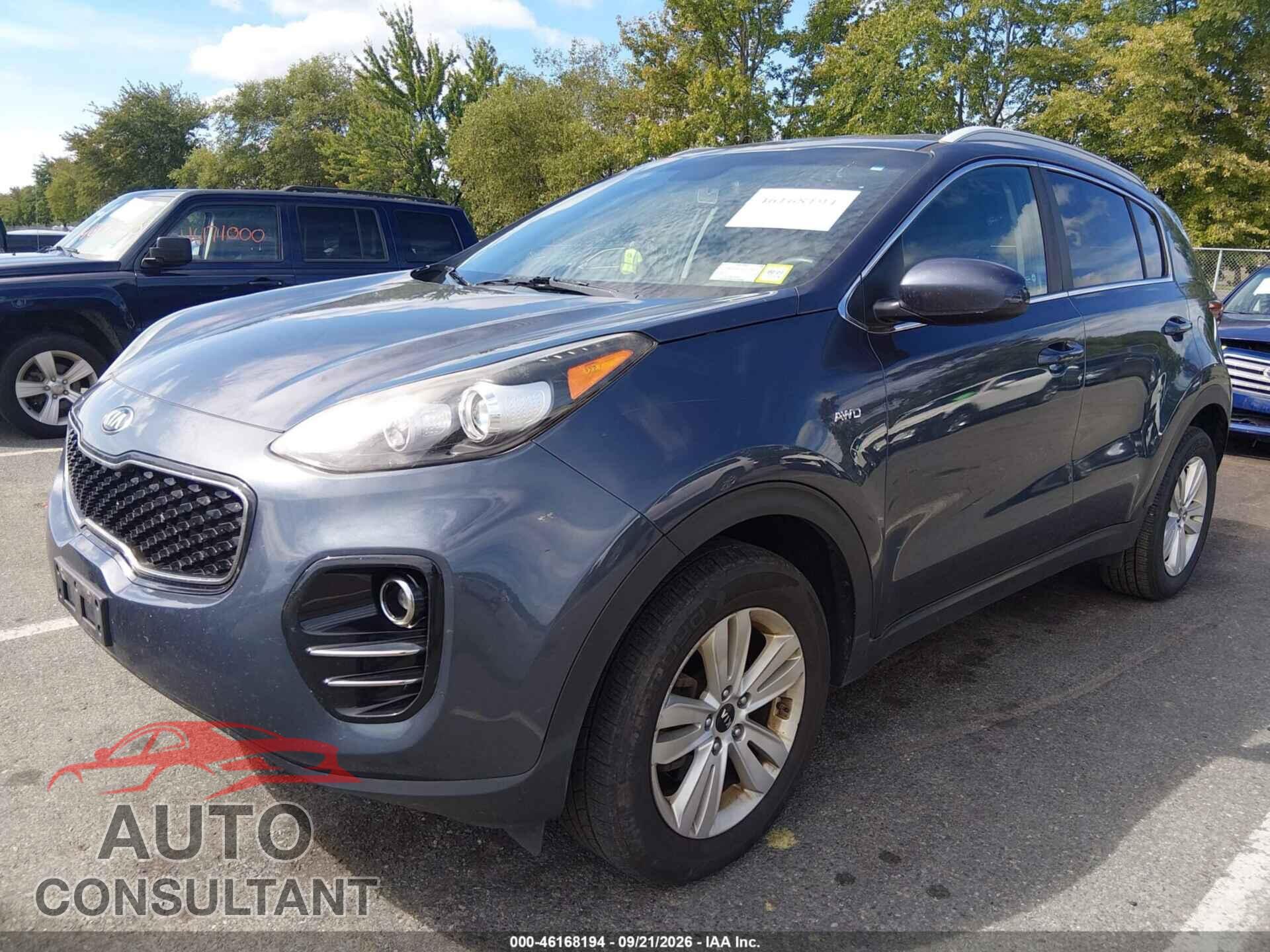 KIA SPORTAGE 2019 - KNDPMCAC7K7542509