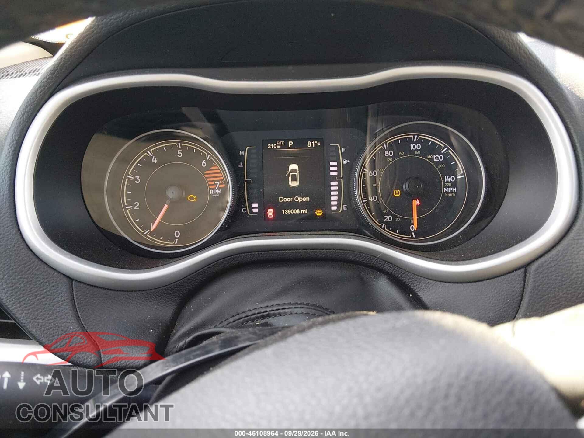 JEEP CHEROKEE 2017 - 1C4PJLCB3HW549596