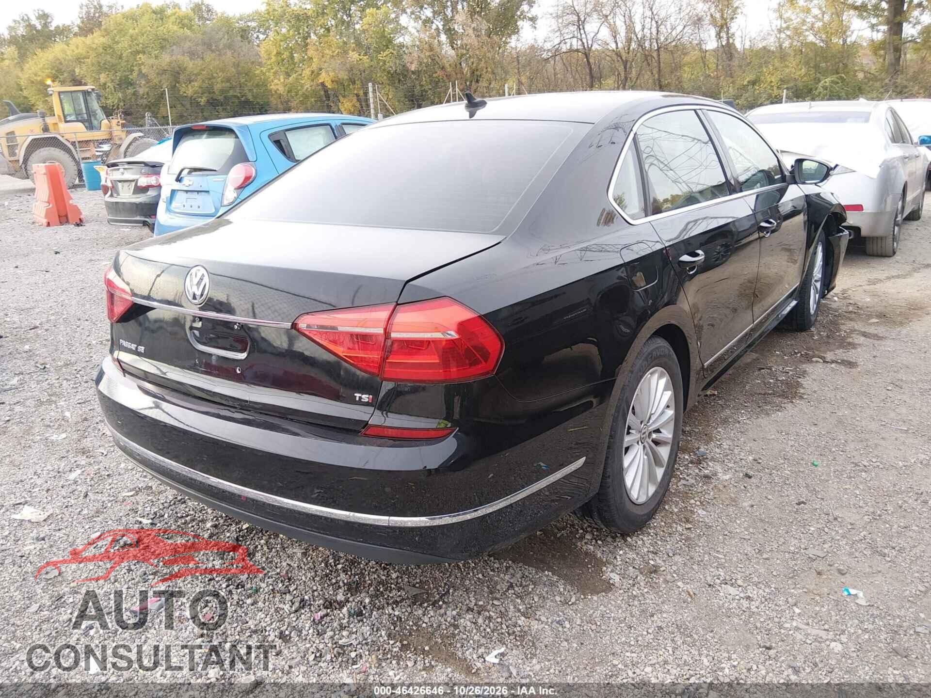 VOLKSWAGEN PASSAT 2016 - 1VWBT7A30GC008736