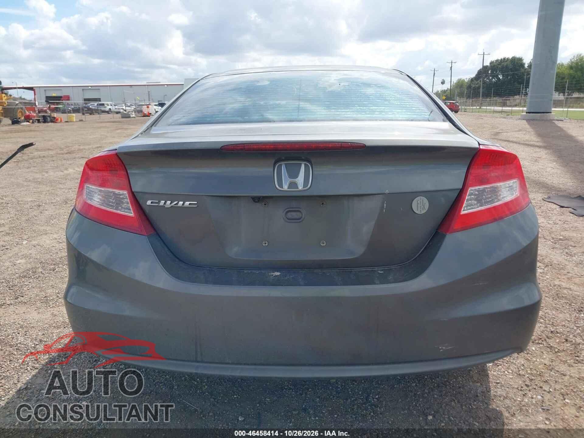 HONDA CIVIC 2012 - 2HGFG3B88CH542409
