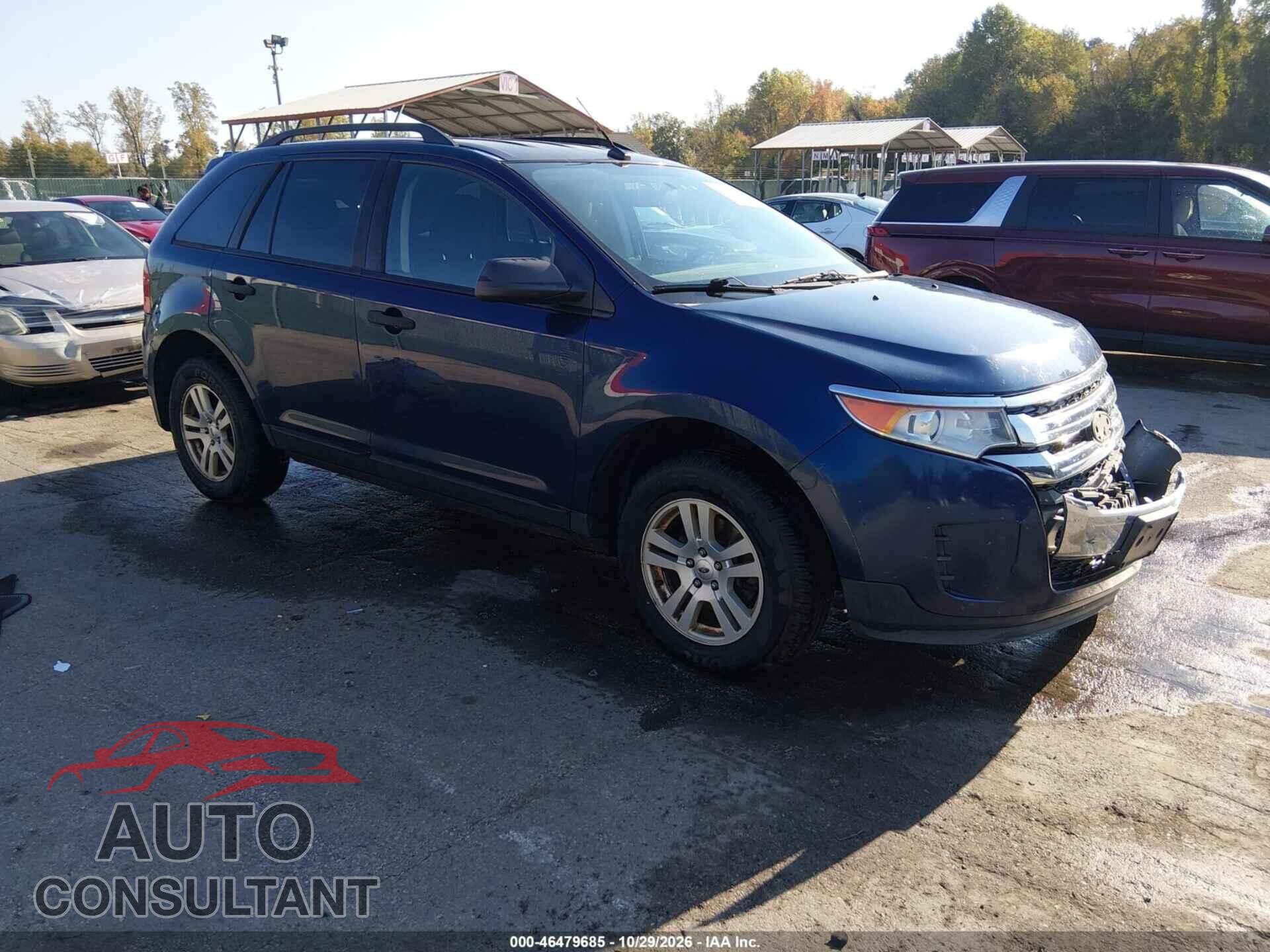 FORD EDGE 2012 - 2FMDK3GCXCBA57043