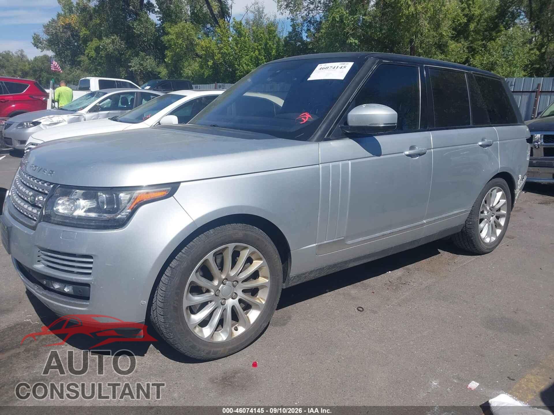 LAND ROVER RANGE ROVER 2015 - SALGS2TF6FA242355