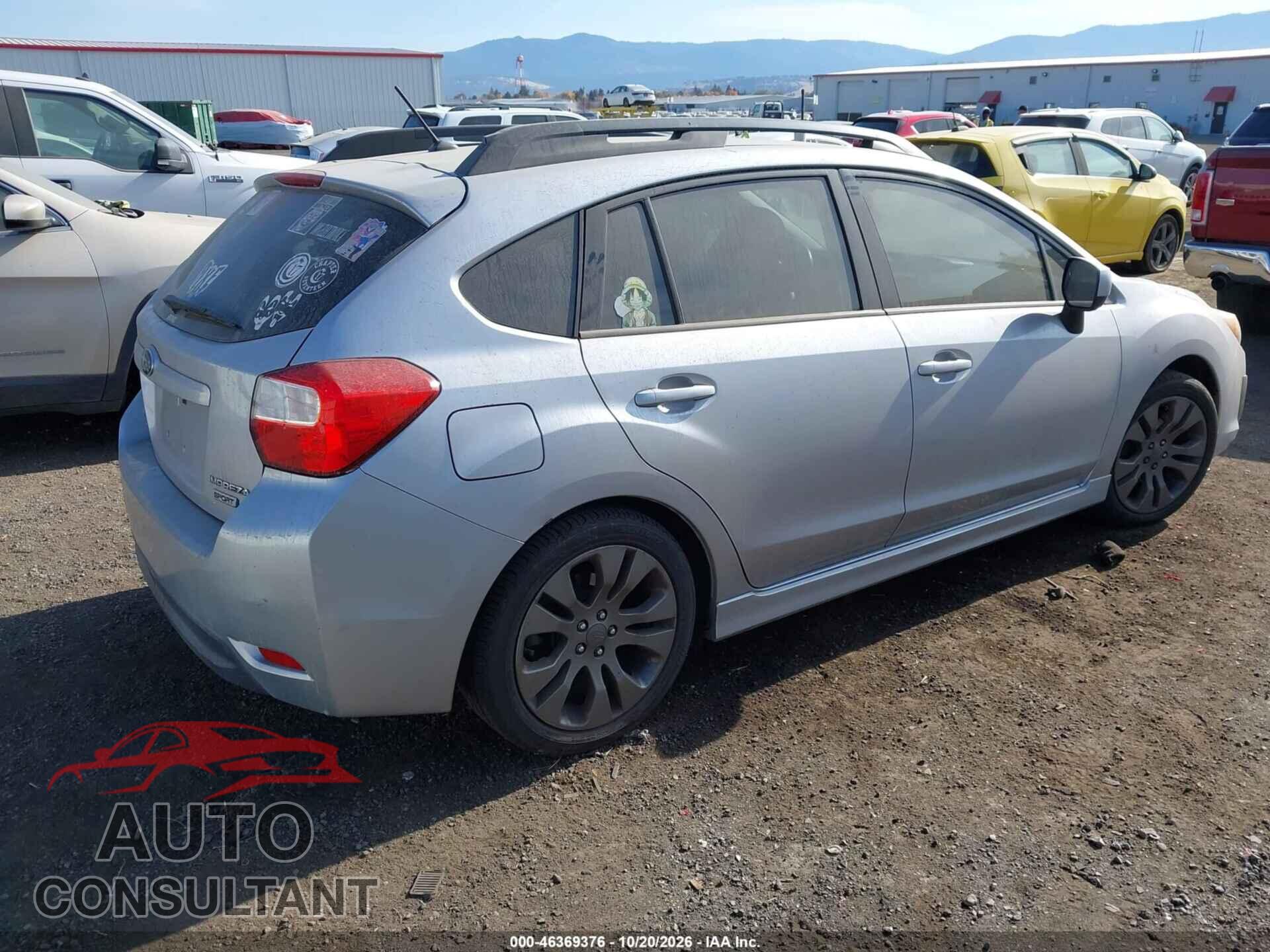 SUBARU IMPREZA 2014 - JF1GPAL68E9263524