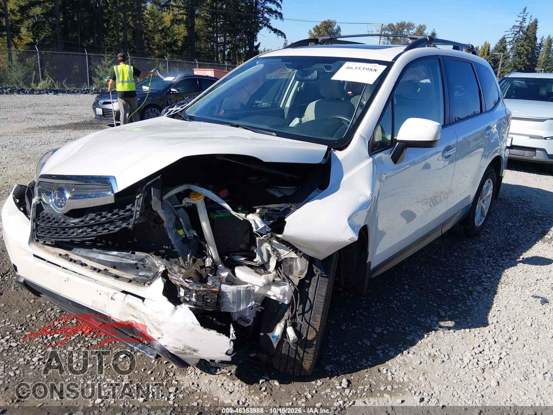 SUBARU FORESTER 2015 - JF2SJAFC3FH803894