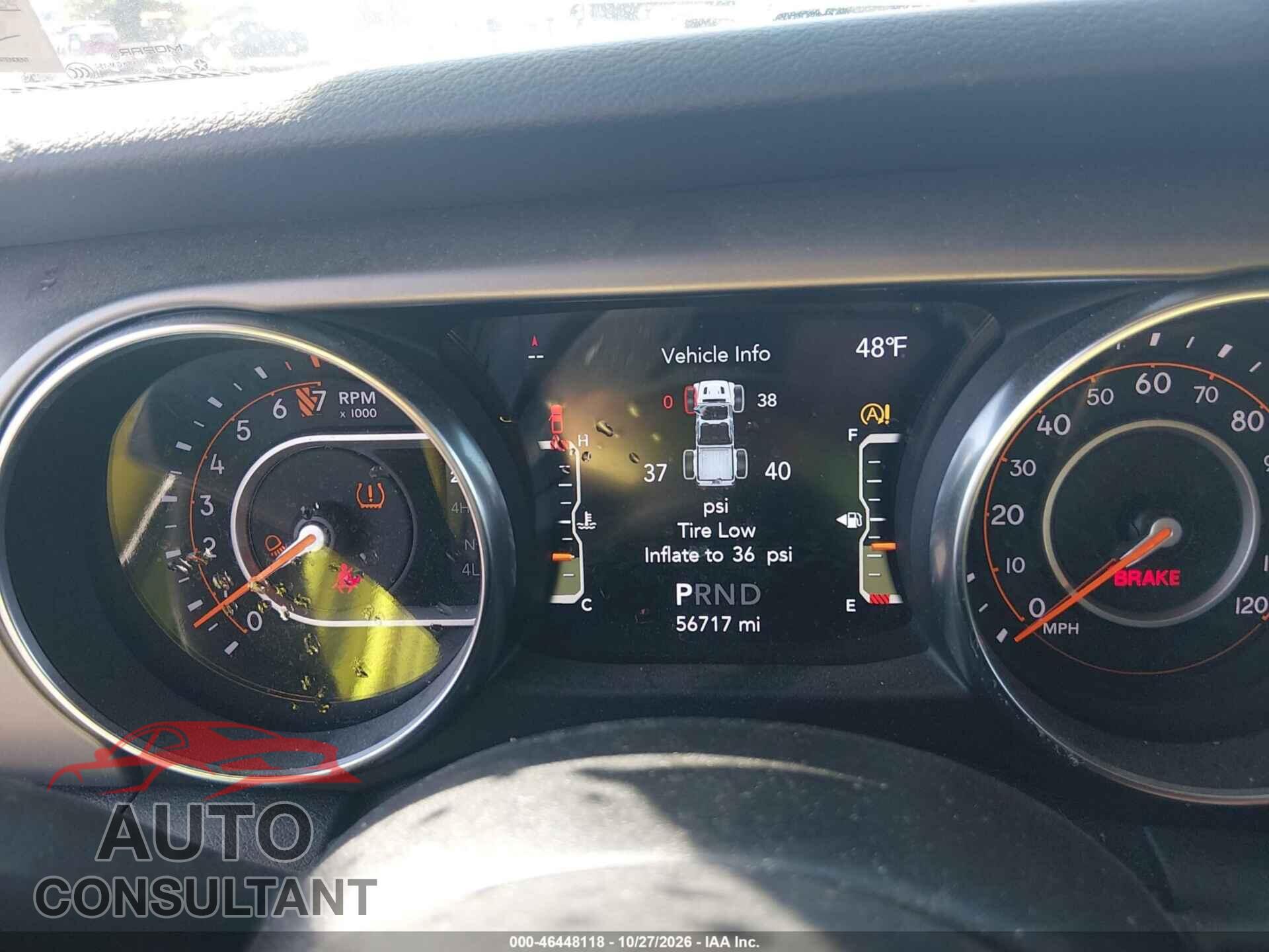 JEEP GLADIATOR 2020 - 1C6HJTAG1LL129212