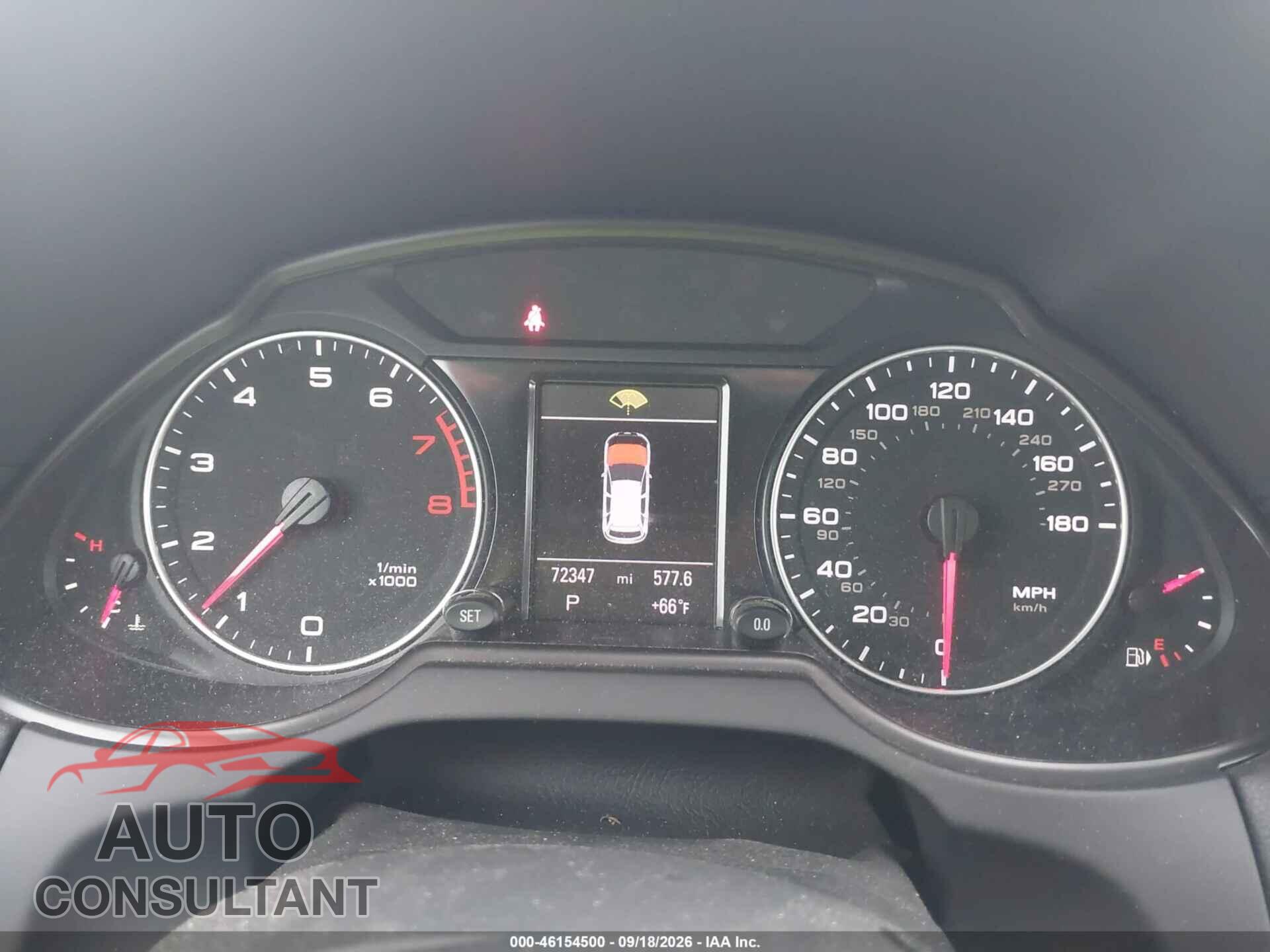 AUDI Q5 2012 - WA1DKAFP2CA014917