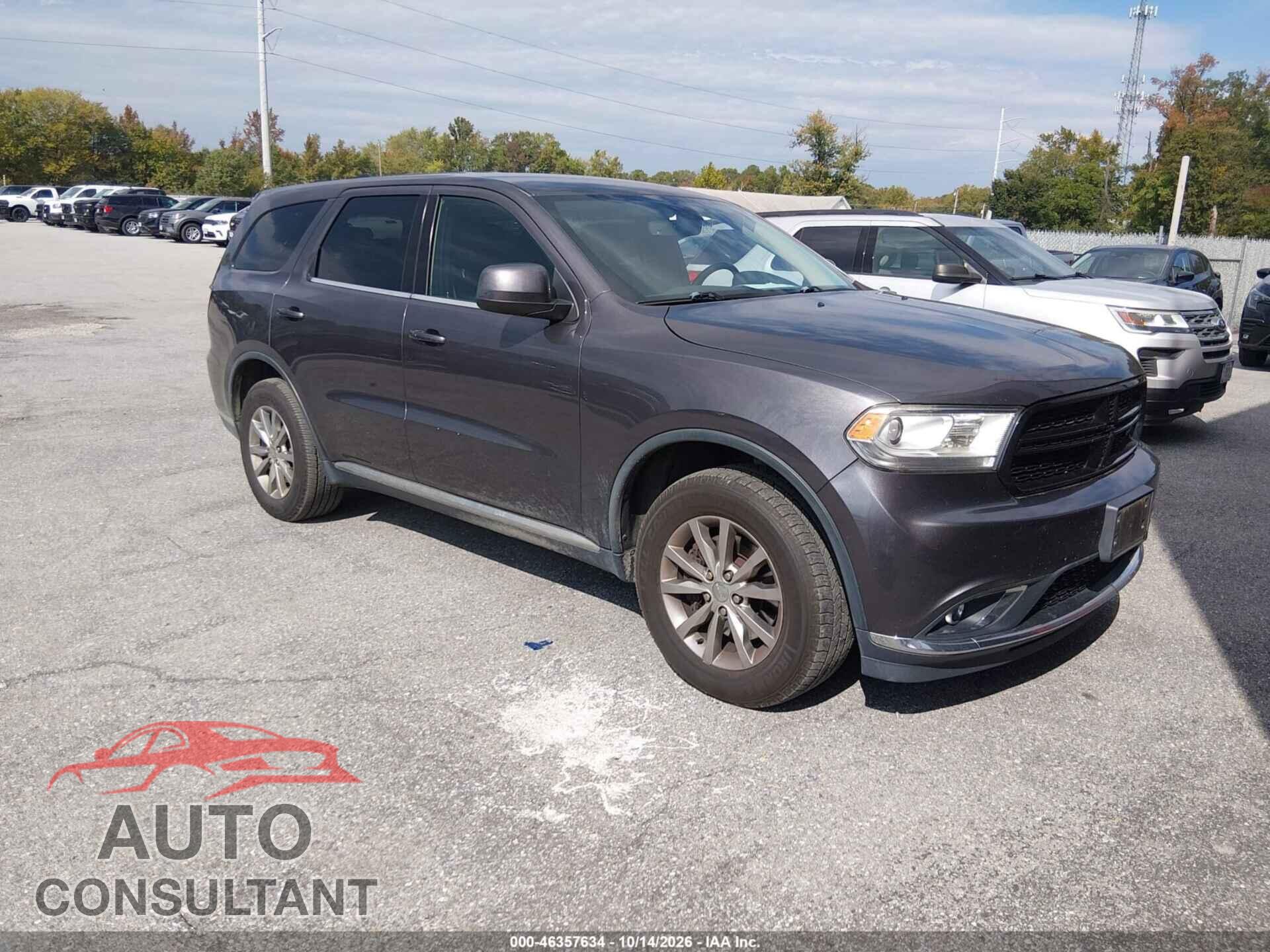 DODGE DURANGO 2018 - 1C4SDJFT1JC383807