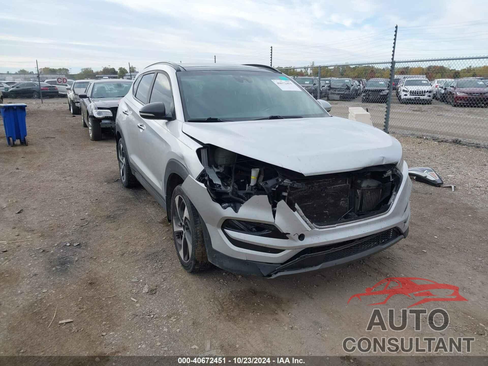 HYUNDAI TUCSON 2016 - KM8J33A27GU209618