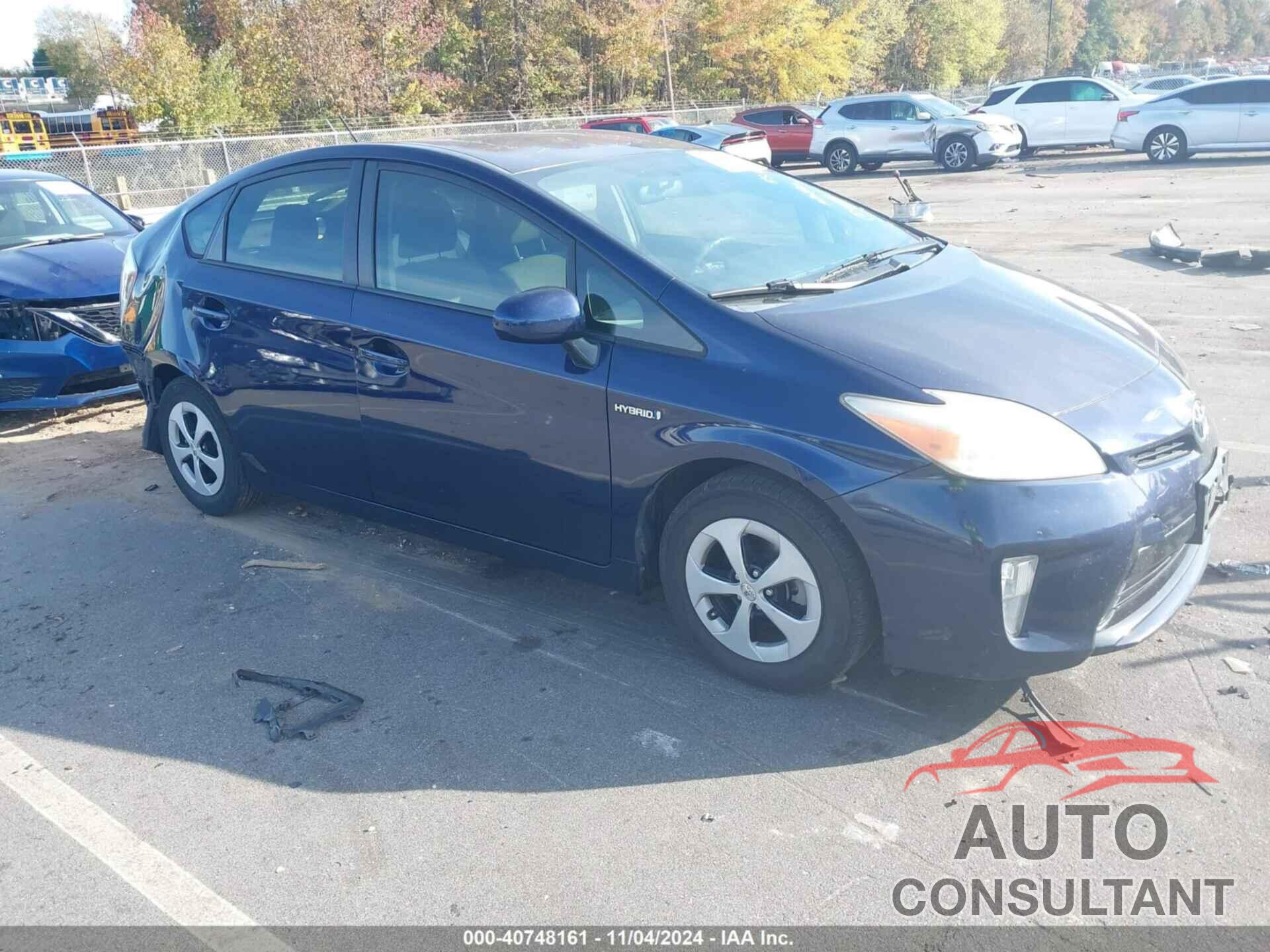 TOYOTA PRIUS 2013 - JTDKN3DU7D0337280