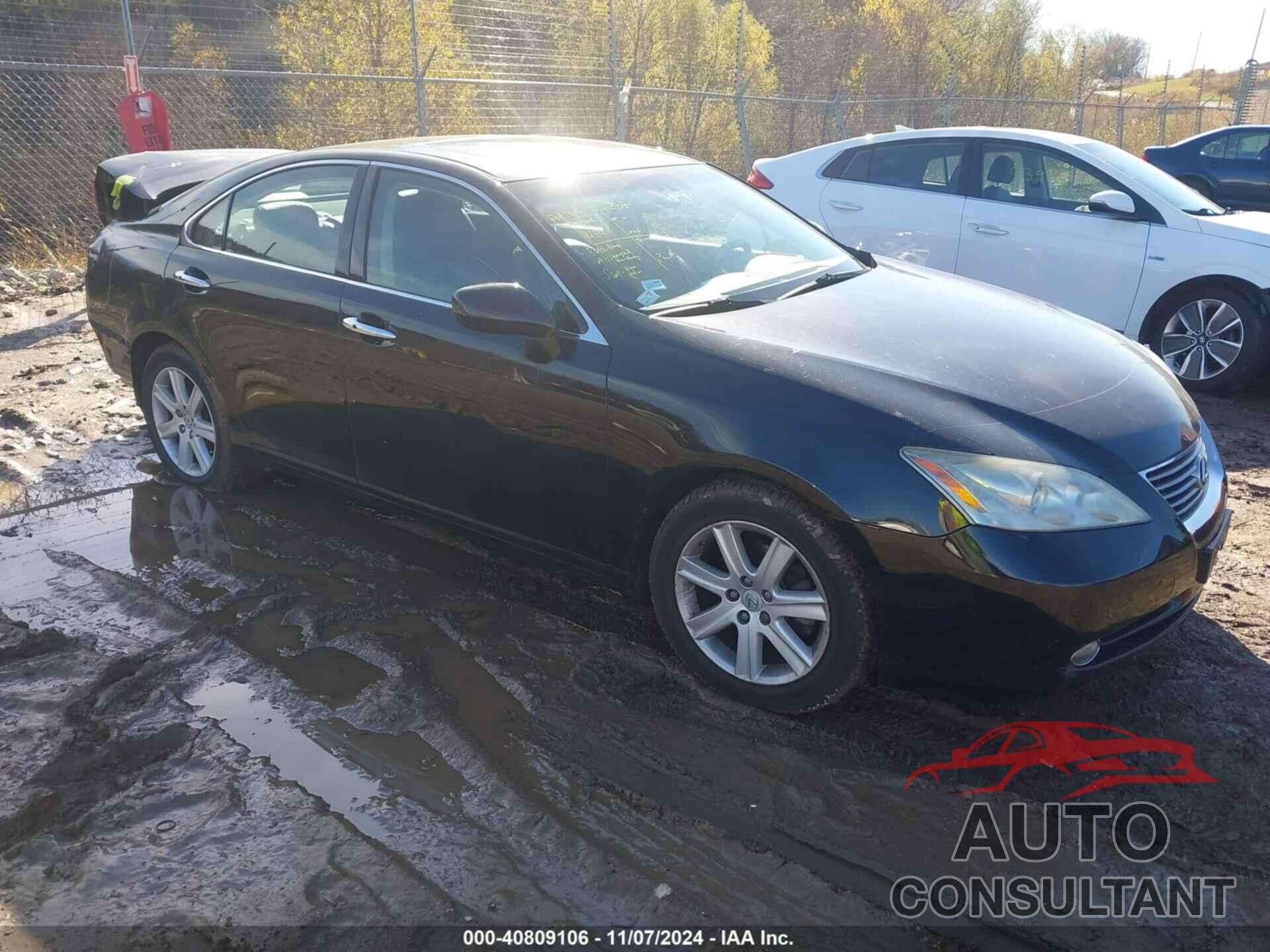 LEXUS ES 350 2009 - JTHBJ46G392341152