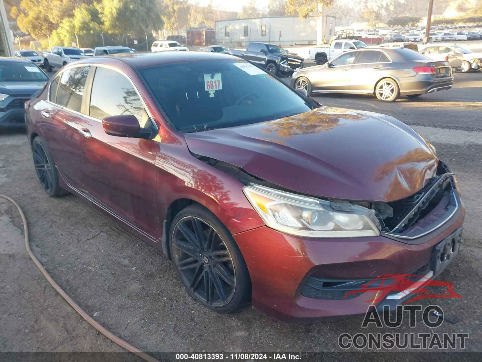 HONDA ACCORD 2016 - 1HGCR2F56GA016291