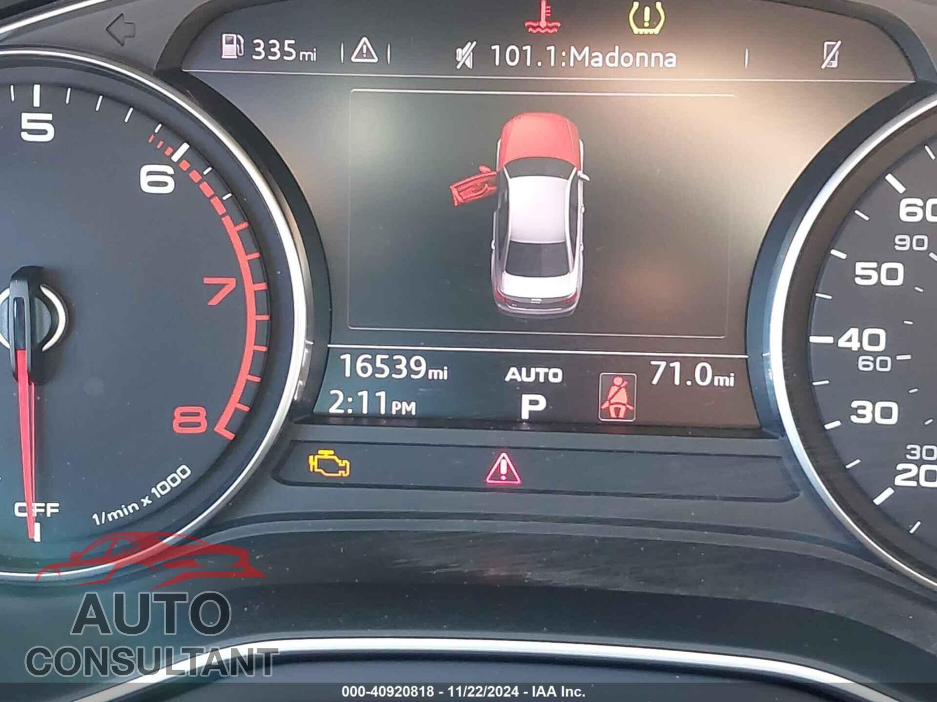 AUDI A4 2018 - WAULMAF41JA090608