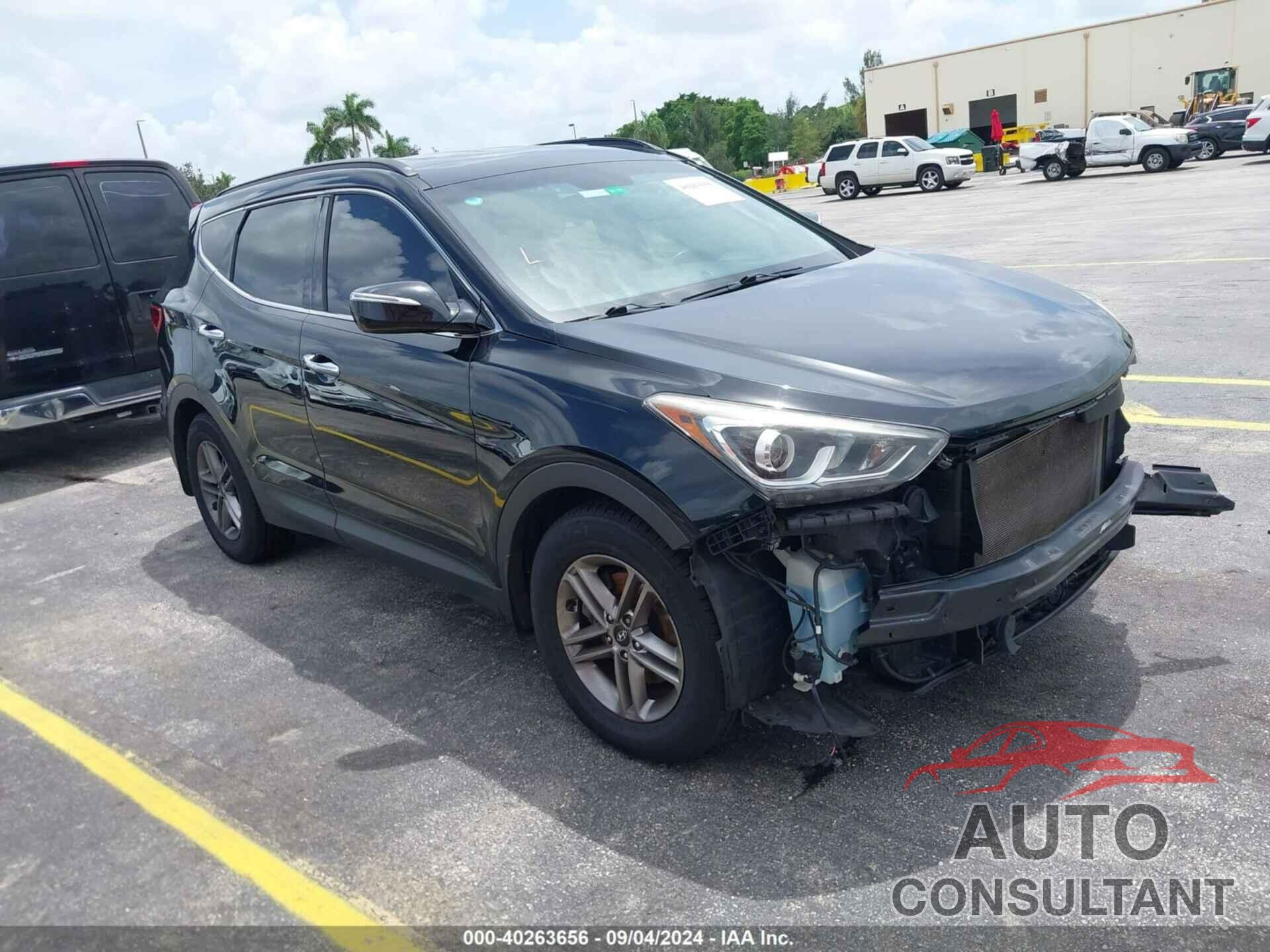HYUNDAI SANTA FE SPORT 2018 - 5XYZU3LB5JG564054