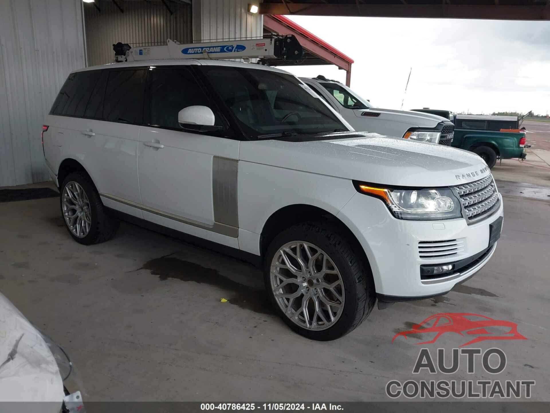 LAND ROVER RANGE ROVER 2016 - SALGS2PFXGA320308