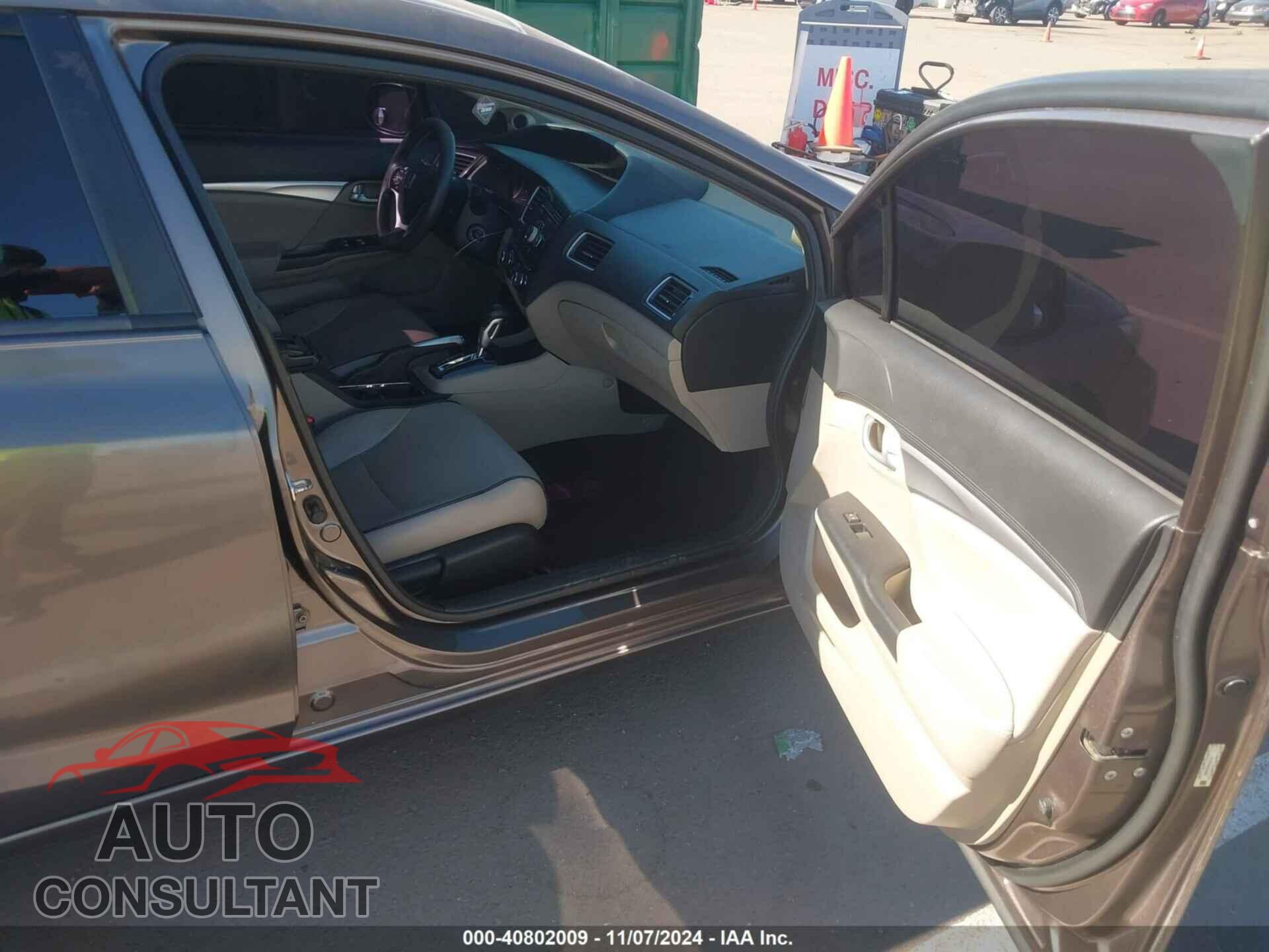 HONDA CIVIC 2013 - 2HGFB2F89DH527471