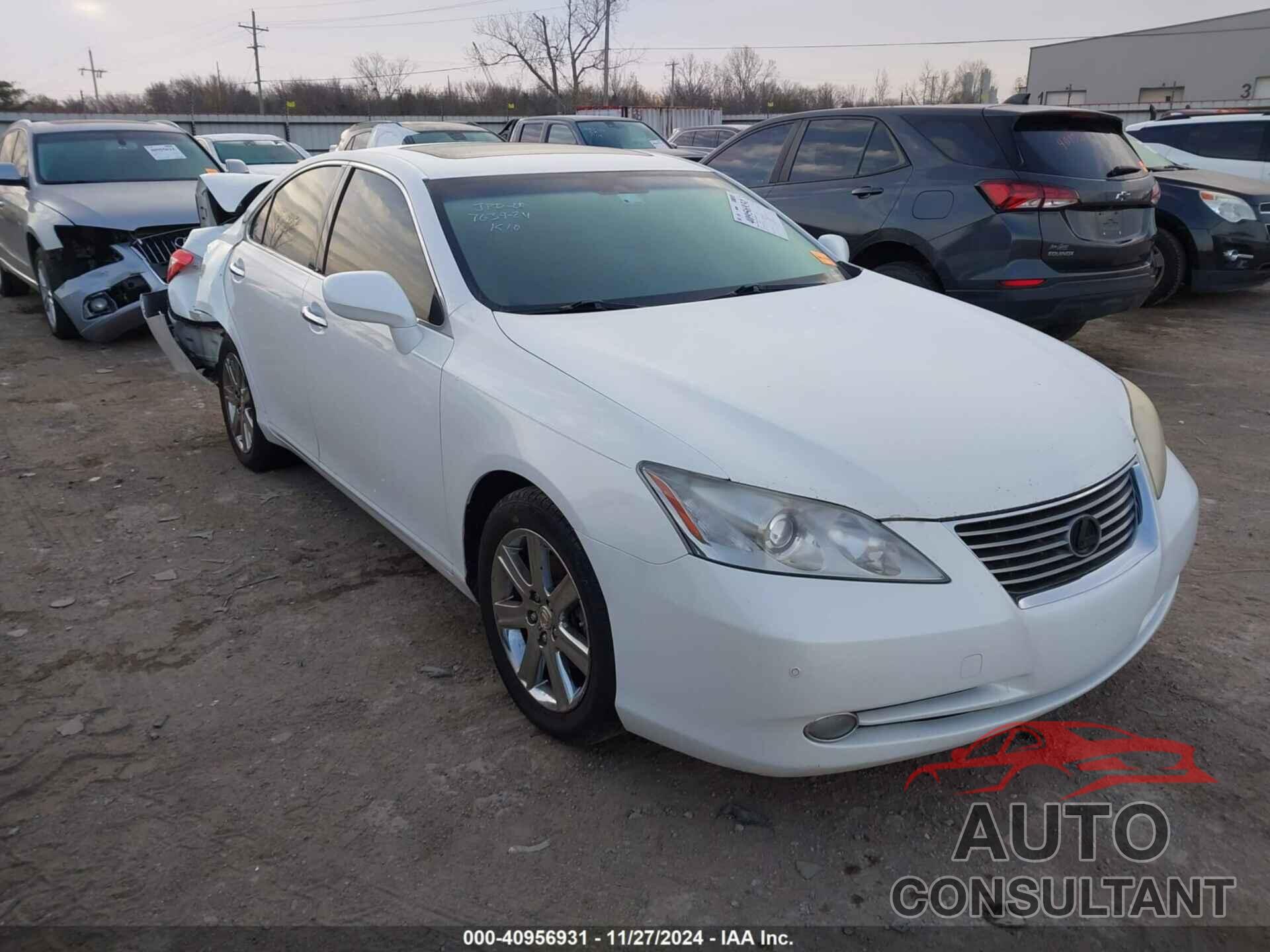 LEXUS ES 350 2009 - JTHBJ46G992301772