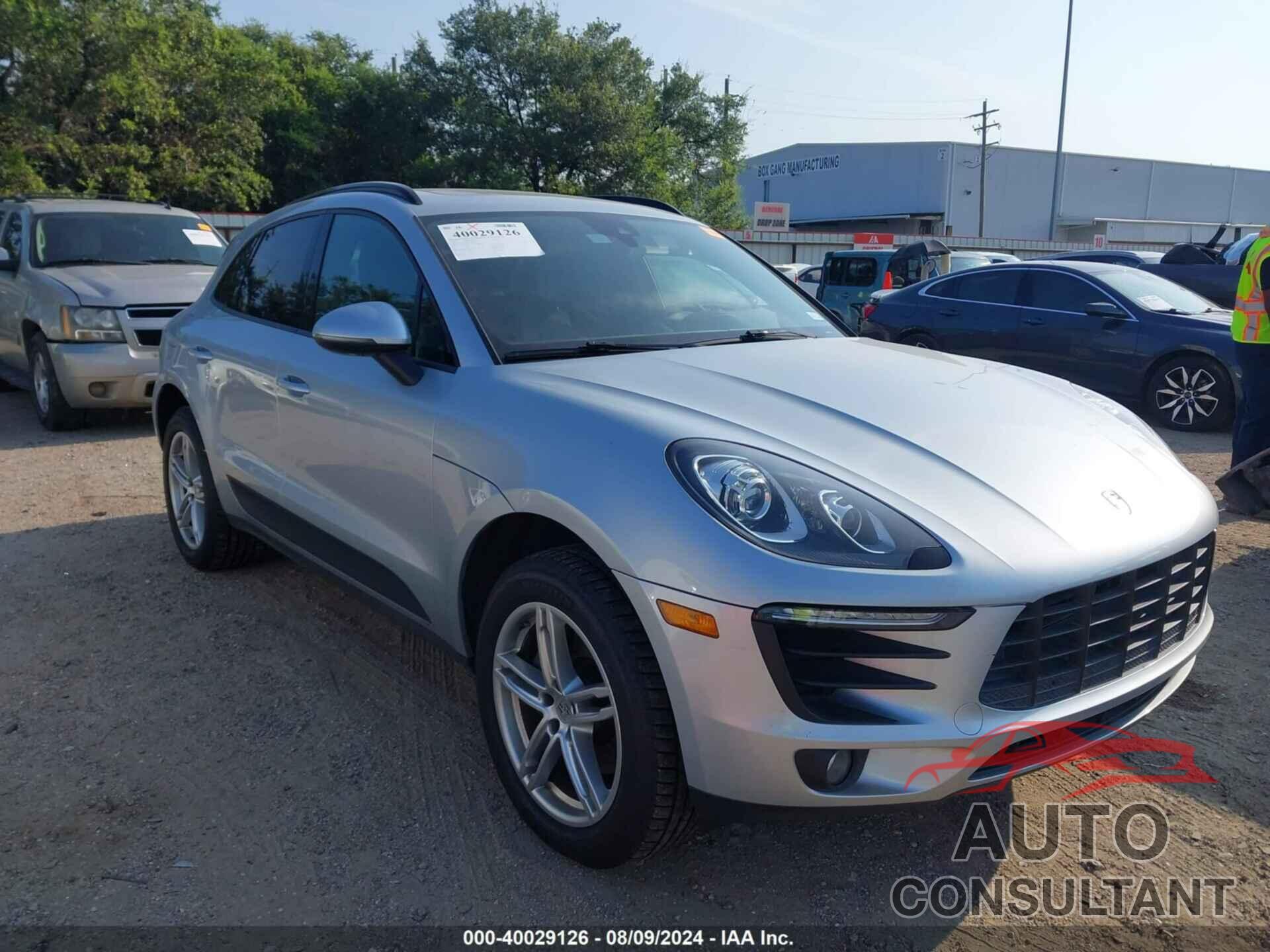 PORSCHE MACAN 2017 - WP1AA2A55HLB82780