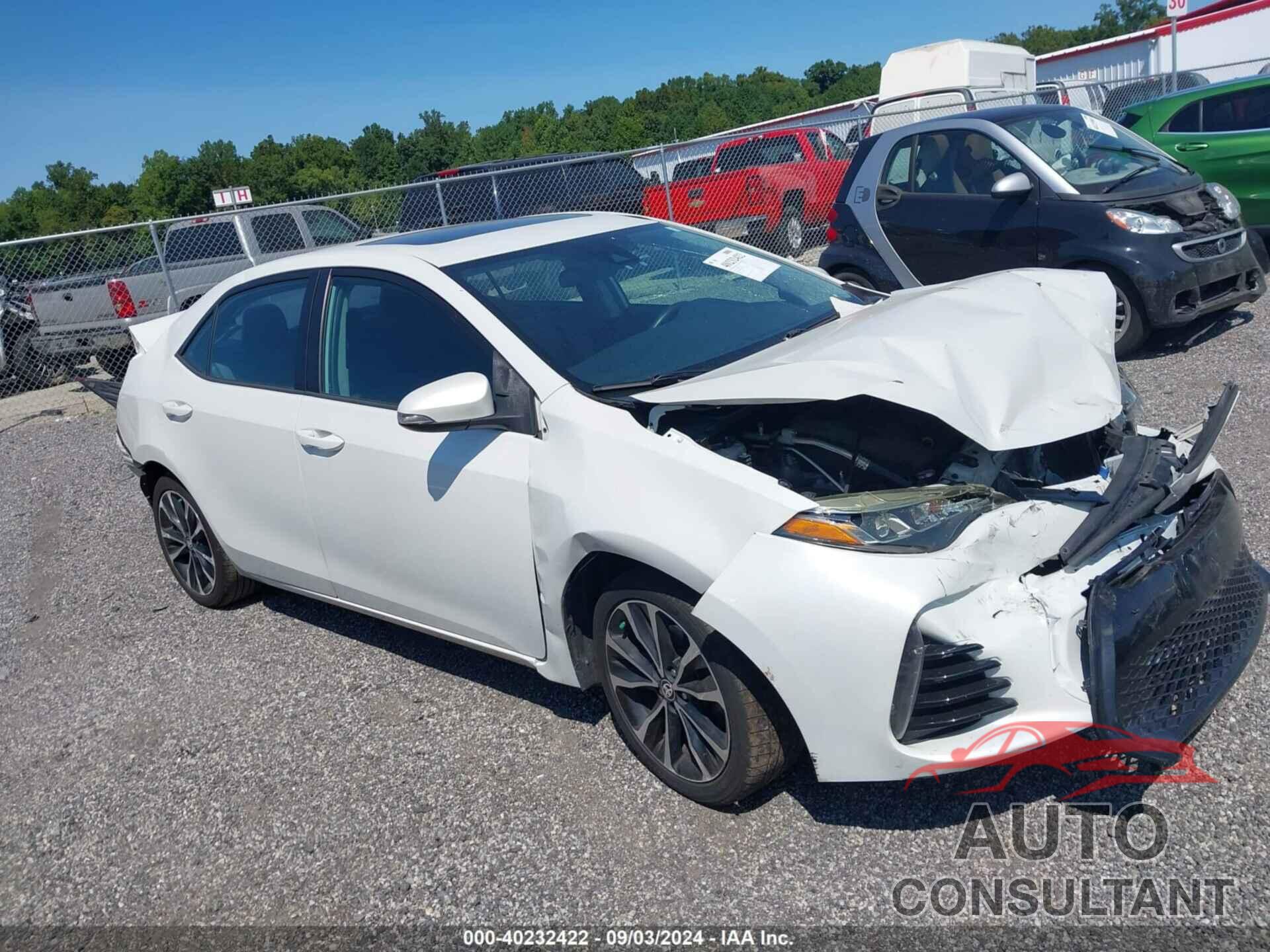 TOYOTA COROLLA 2018 - 5YFBURHE8JP795145