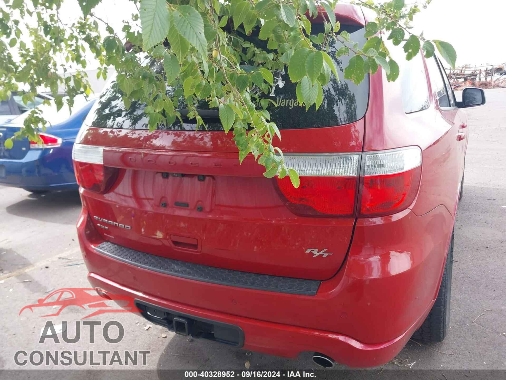 DODGE DURANGO 2012 - 1C4SDJCT9CC277788