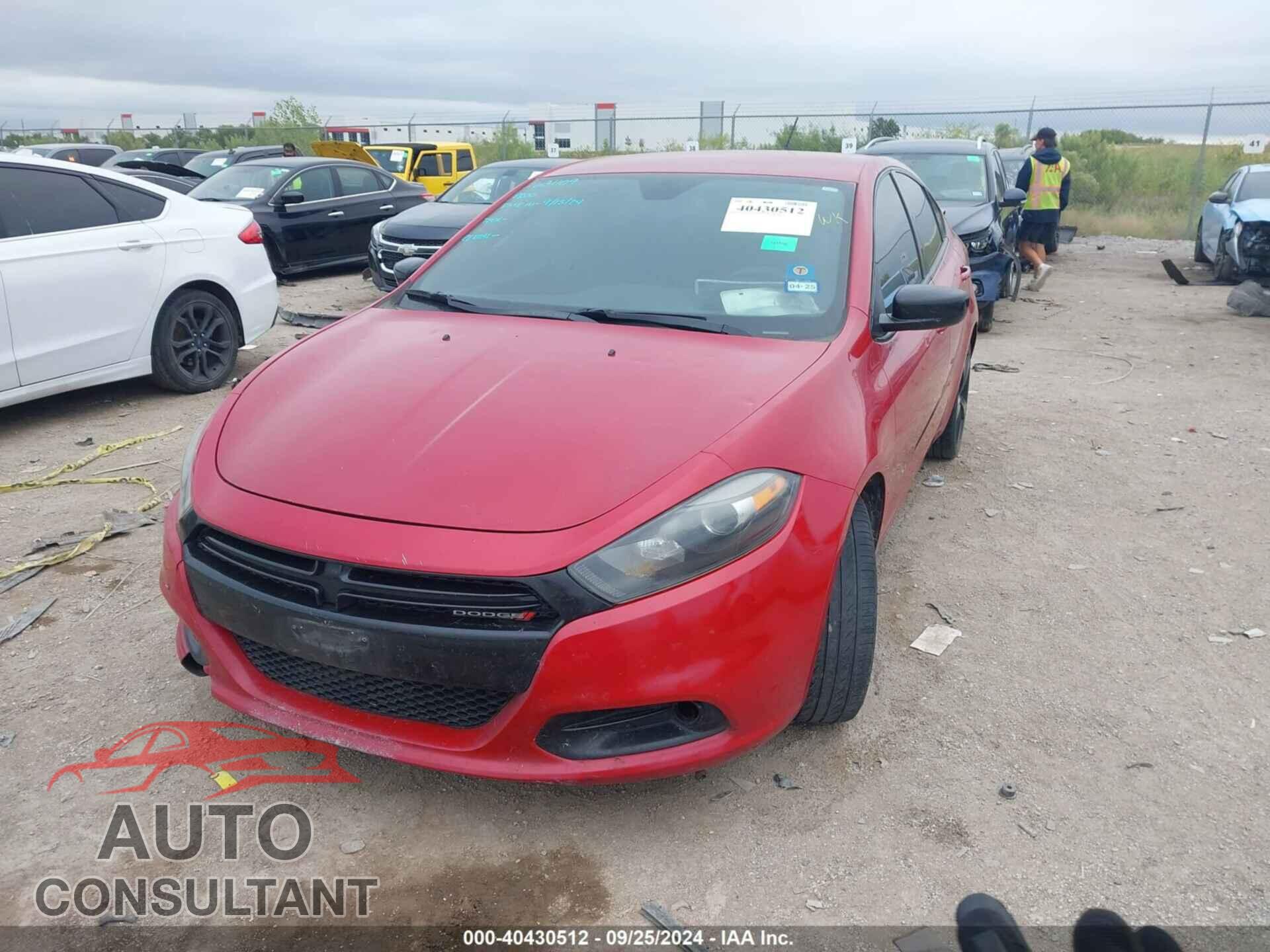 DODGE DART 2016 - 1C3CDFBB9GD635745