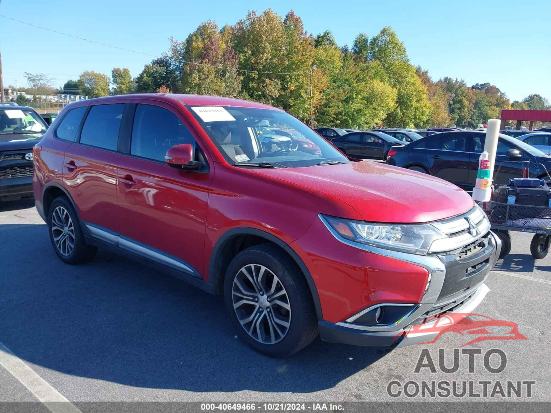 MITSUBISHI OUTLANDER 2017 - JA4AZ3A39HZ032368