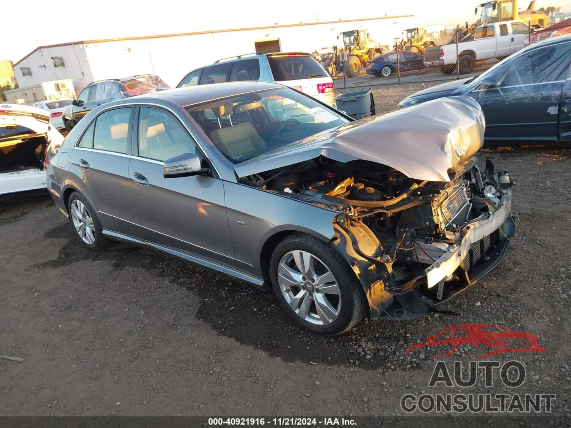MERCEDES-BENZ E 350 BLUETEC 2011 - WDDHF2EB6BA333121