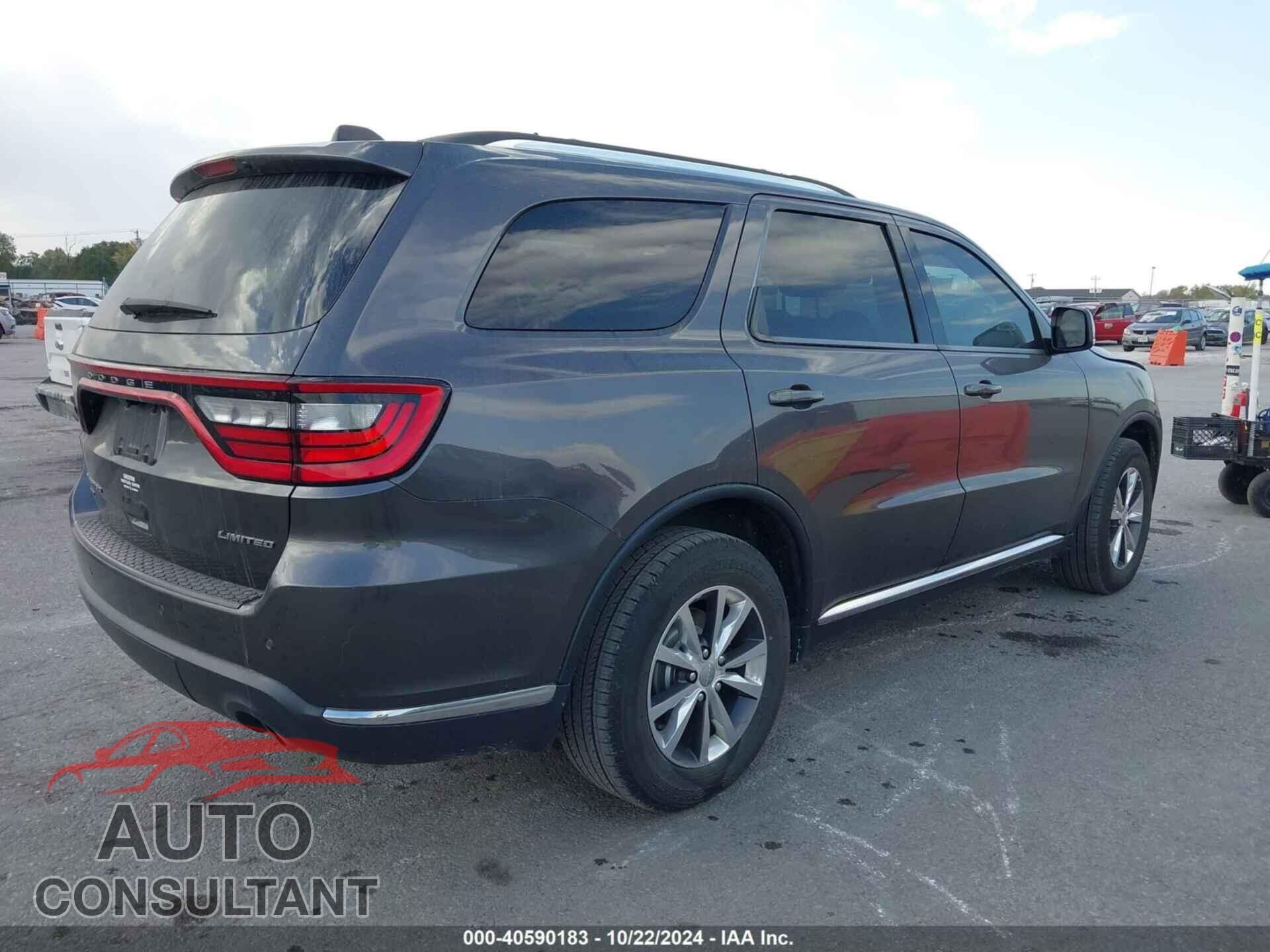 DODGE DURANGO 2016 - 1C4RDJDG9GC460081