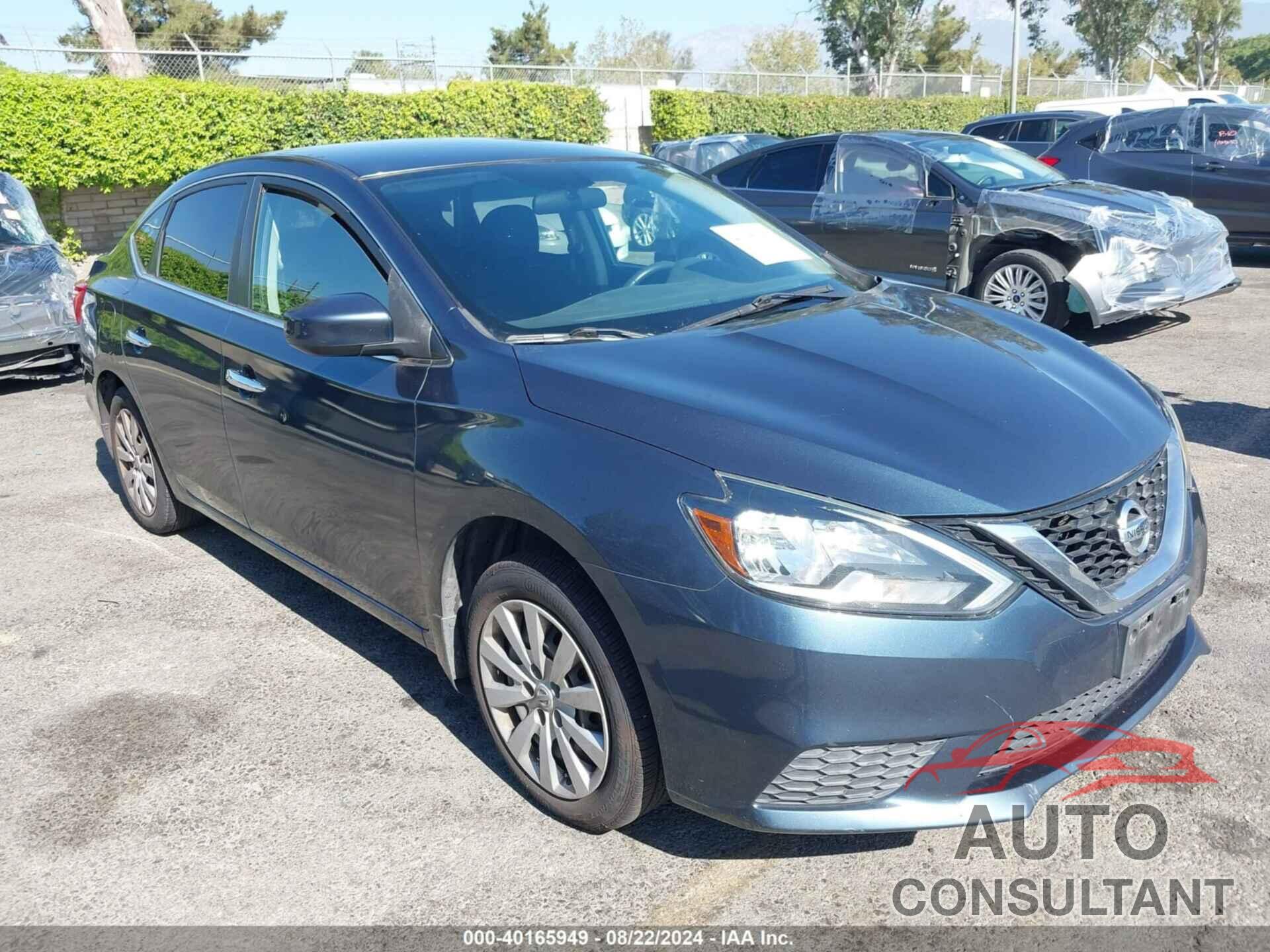 NISSAN SENTRA 2016 - 3N1AB7AP5GL654690